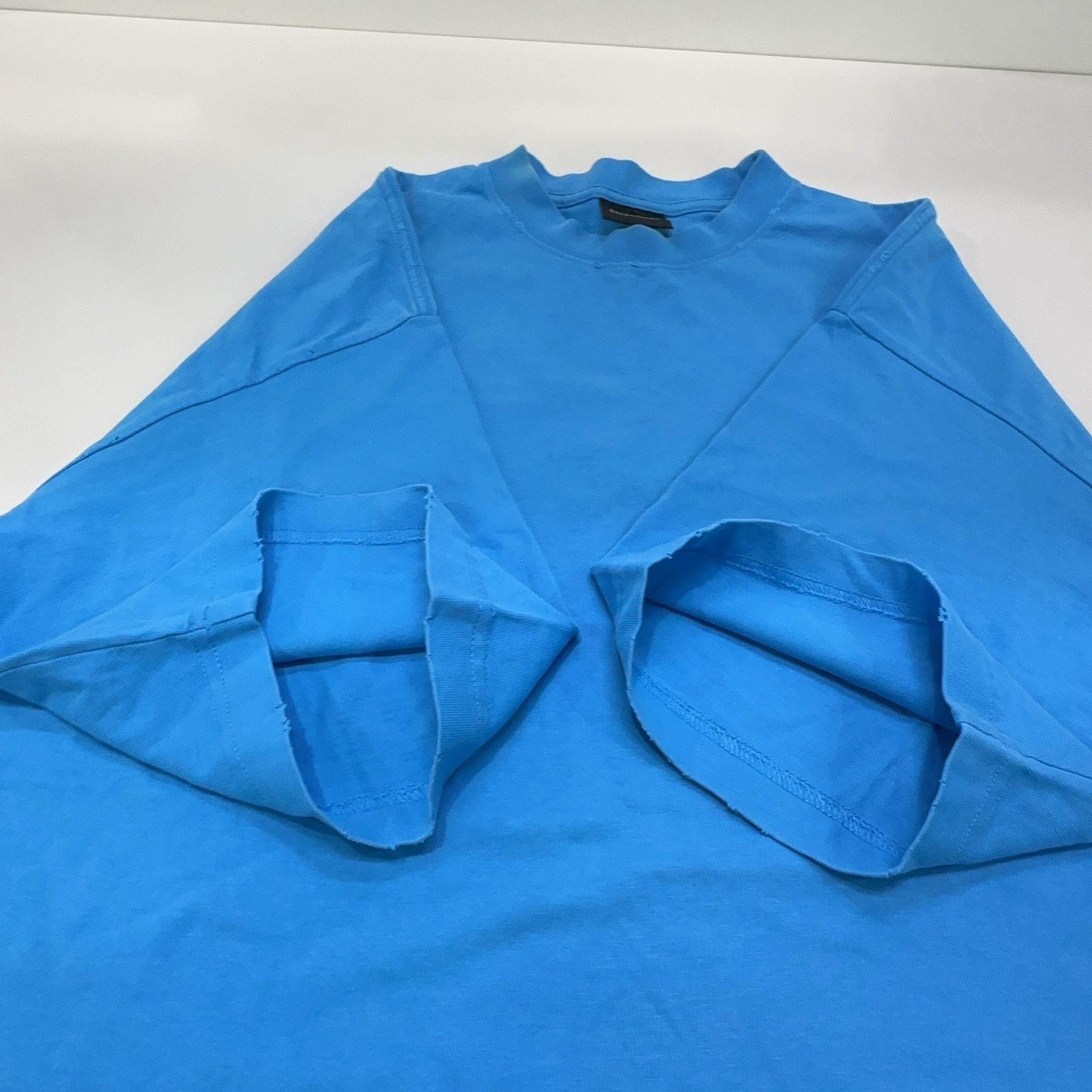 Balenciaga Balenciaga Wave Logo Short Sleeve T-Shirt Size XS Size US XS / EU 42 / 0 - 8 Thumbnail