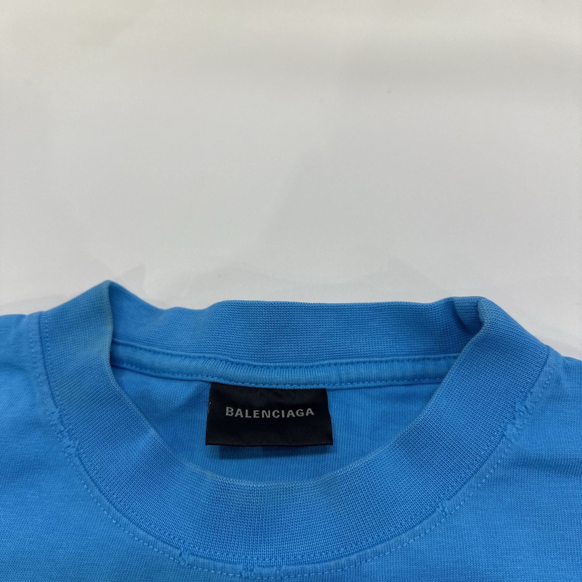 Balenciaga Balenciaga Wave Logo Short Sleeve T-Shirt Size XS Size US XS / EU 42 / 0 - 3 Thumbnail