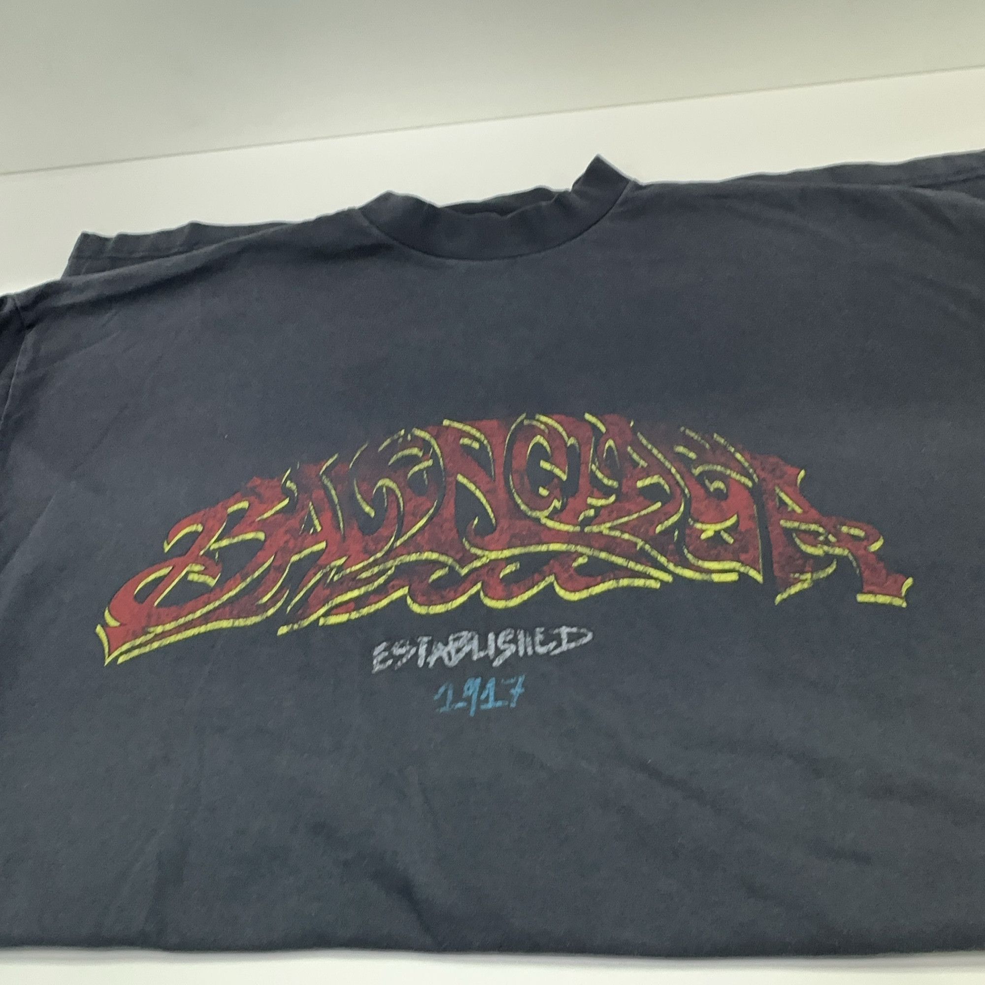 Balenciaga Balenciaga Established 1917 Long Sleeve T-Shirt US M Size US M / EU 48-50 / 2 - 7 Thumbnail