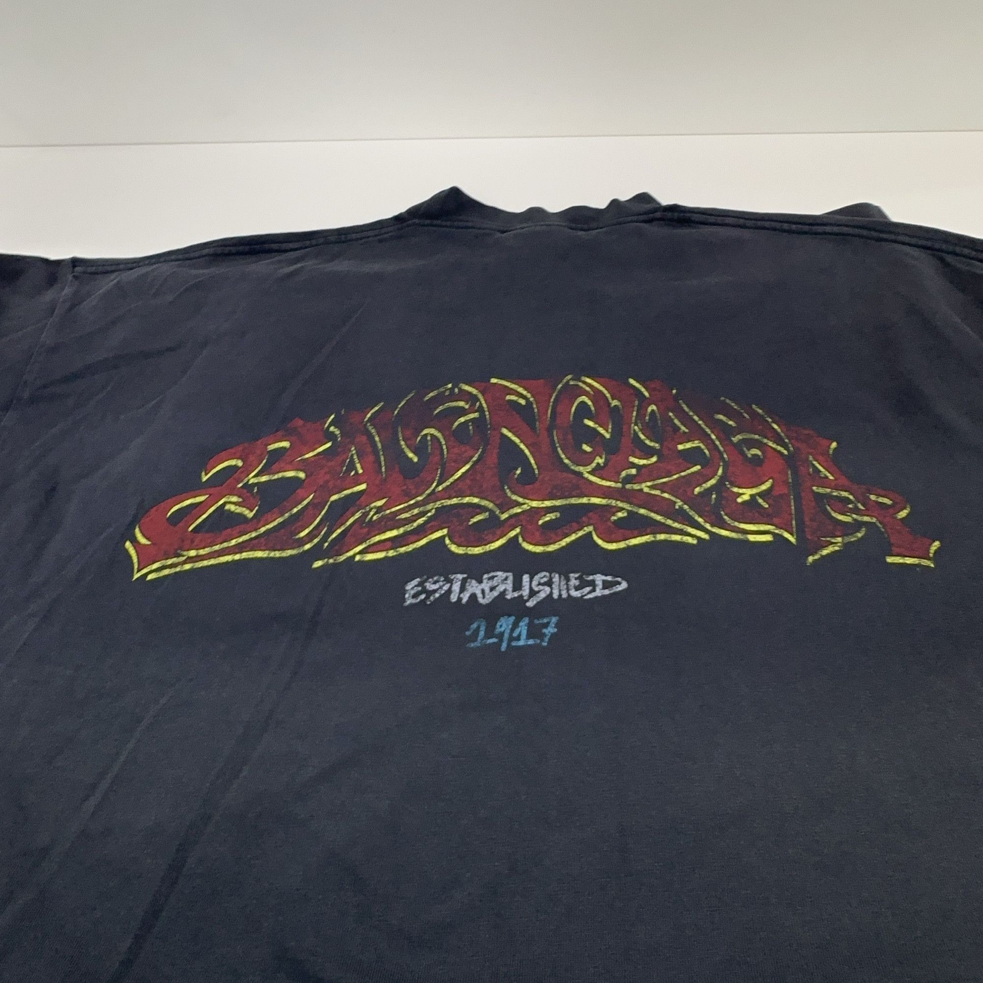 Balenciaga Balenciaga Established 1917 Long Sleeve T-Shirt US M Size US M / EU 48-50 / 2 - 12 Thumbnail