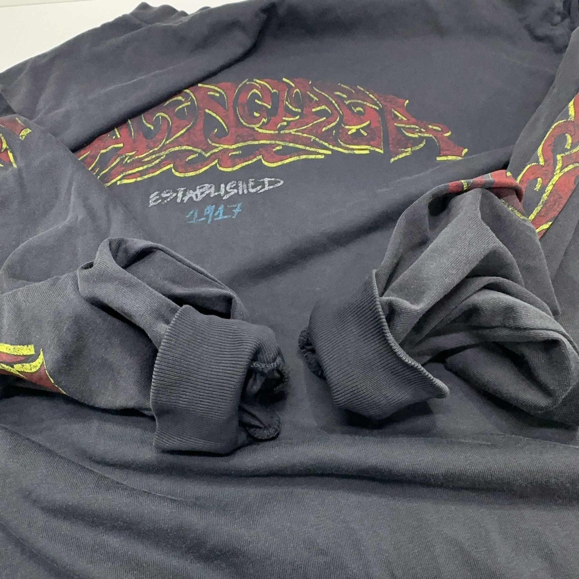 Balenciaga Balenciaga Established 1917 Long Sleeve T-Shirt US M Size US M / EU 48-50 / 2 - 11 Thumbnail