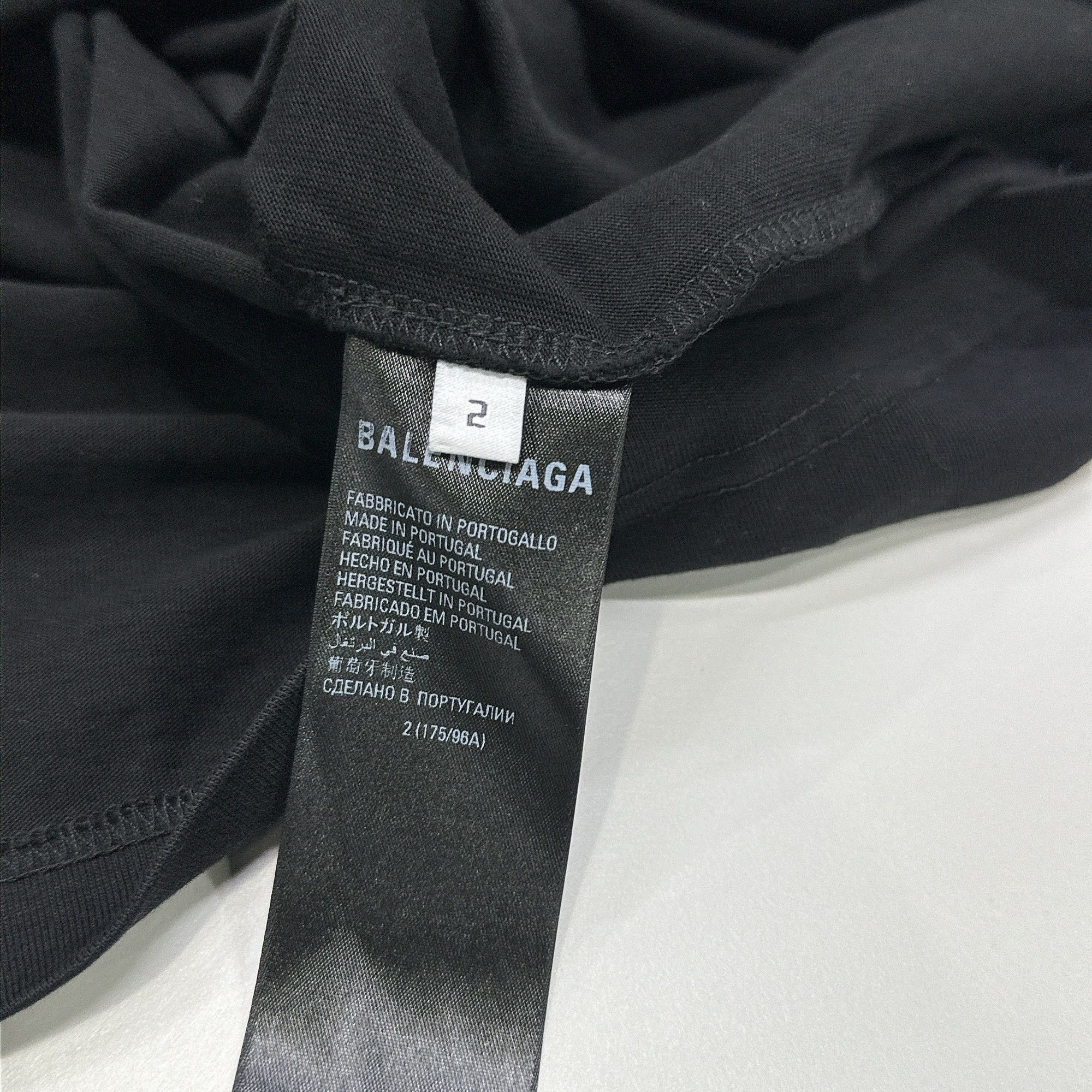 Balenciaga Balenciaga Unifit T-Shirt Size M Size US M / EU 48-50 / 2 - 3 Thumbnail