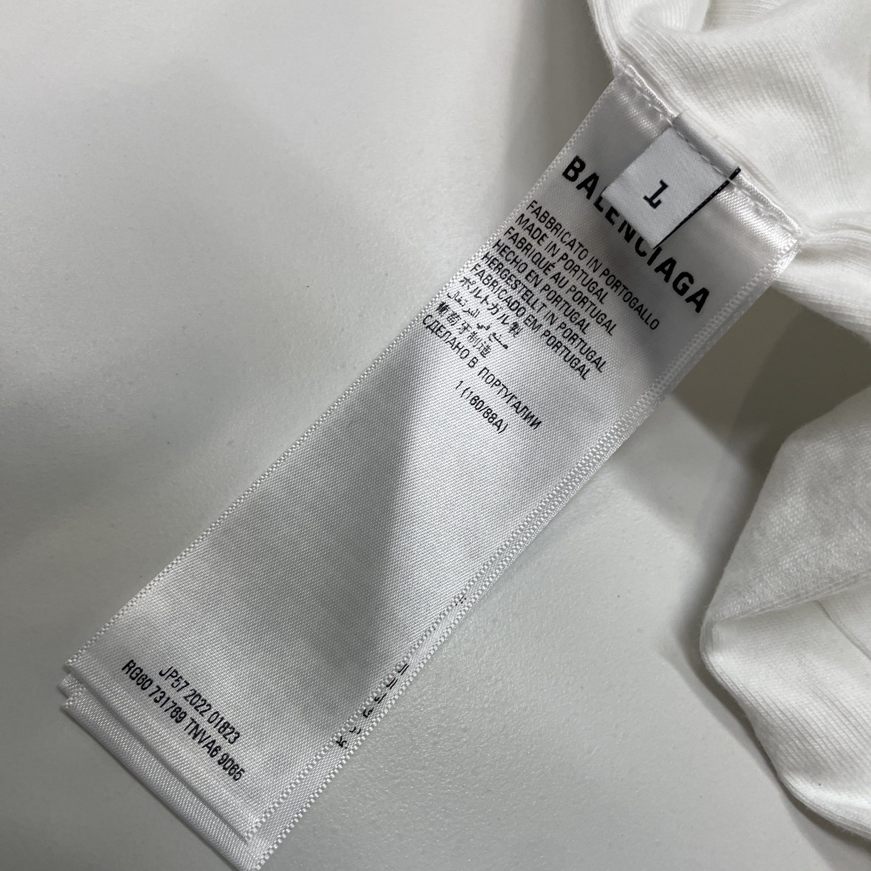 Adidas × Balenciaga Adidas Originals x Balenciaga Logo T-Shirt Size S Size US S / EU 44-46 / 1 - 3 Thumbnail
