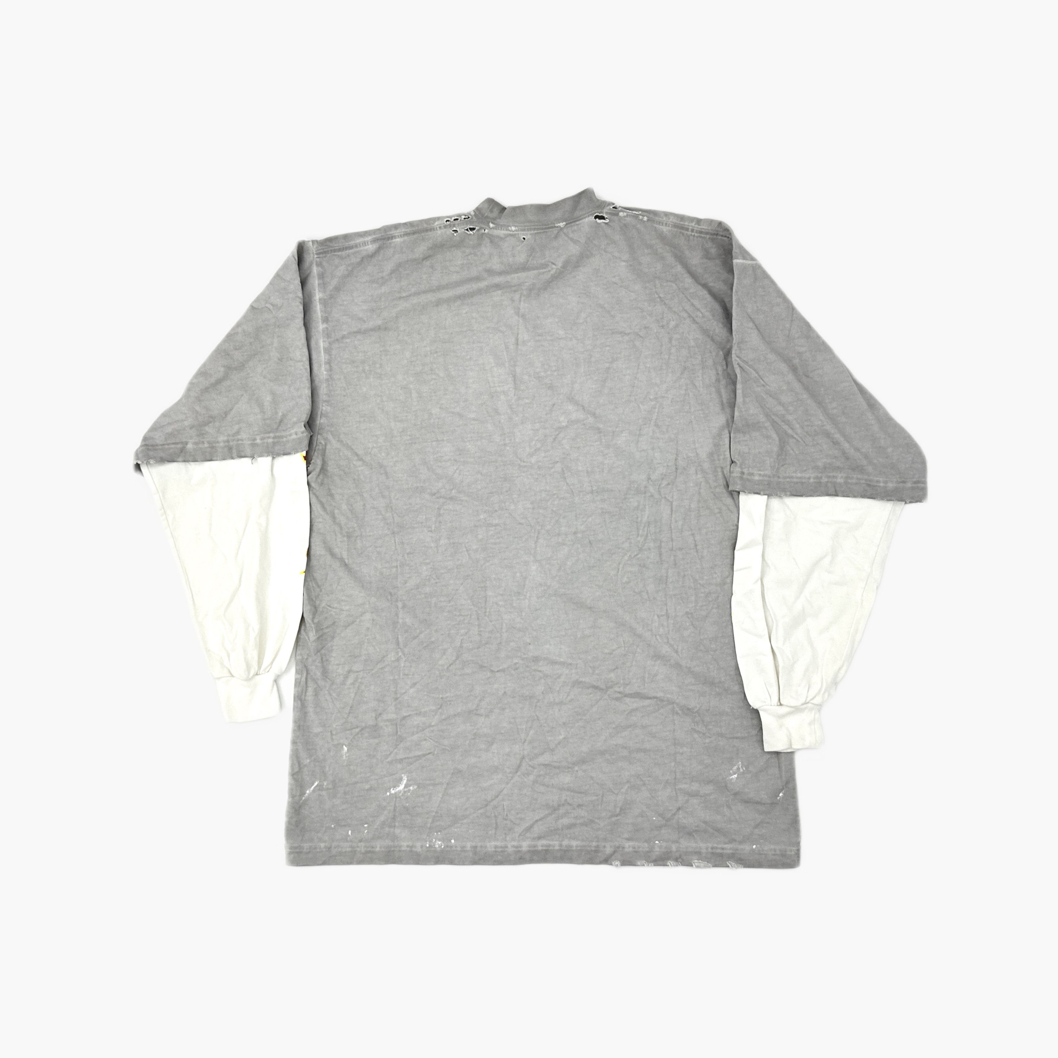 Balenciaga Balenciaga Logo Long Sleeve T-Shirt Size 1 Size US S / EU 44-46 / 1 - 2 Thumbnail