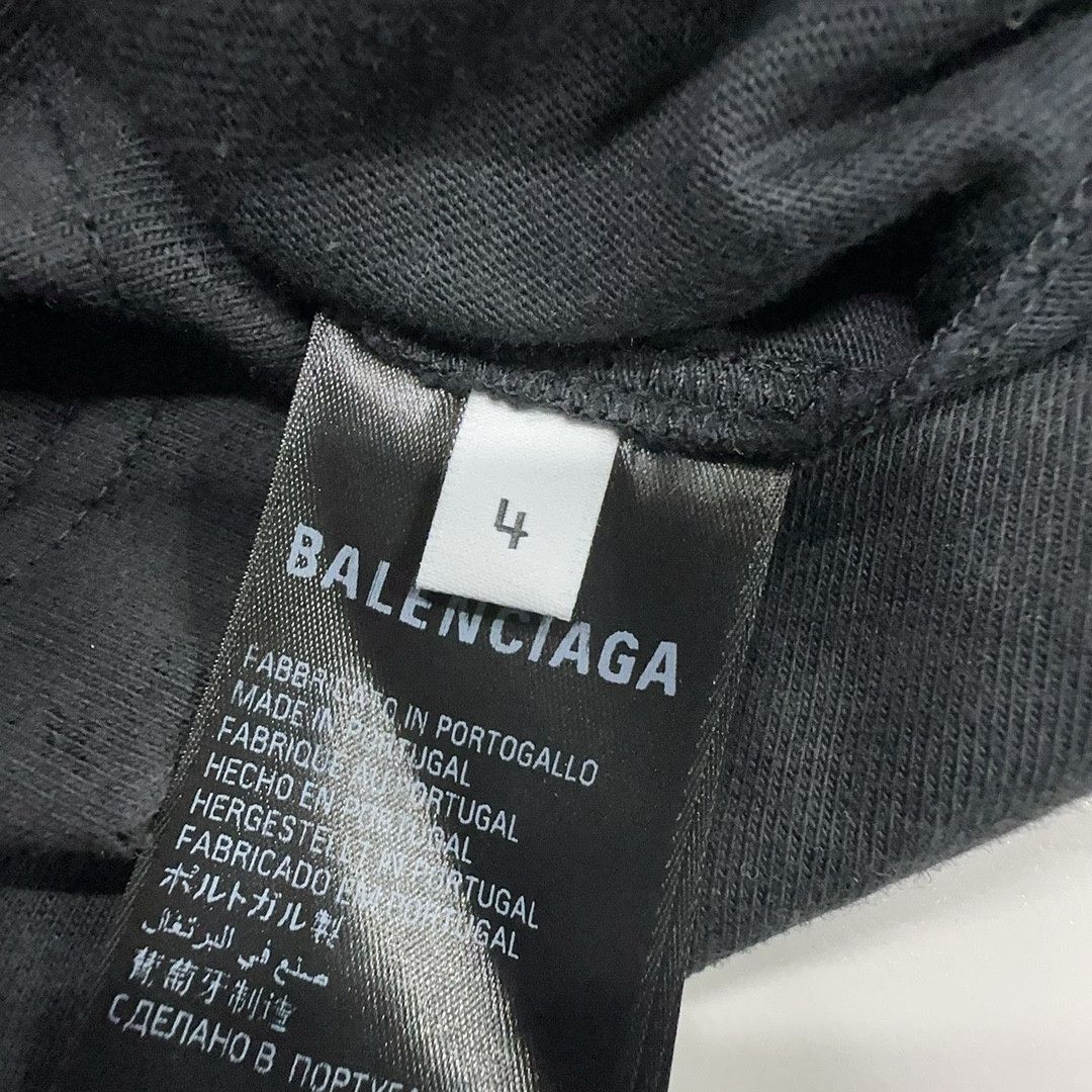 Balenciaga Balenciaga Embroidered Logo T-Shirt Size XL Size US XL / EU 56 / 4 - 6 Thumbnail