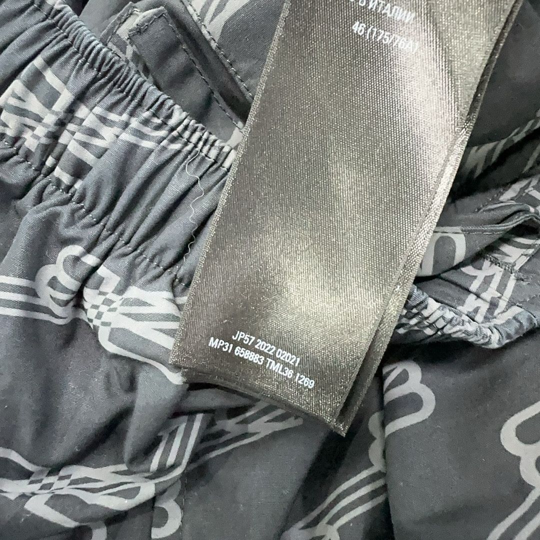 Balenciaga Balenciaga Monogram Lounge Pants Size 30 Size US 30 / EU 46 - 4 Thumbnail