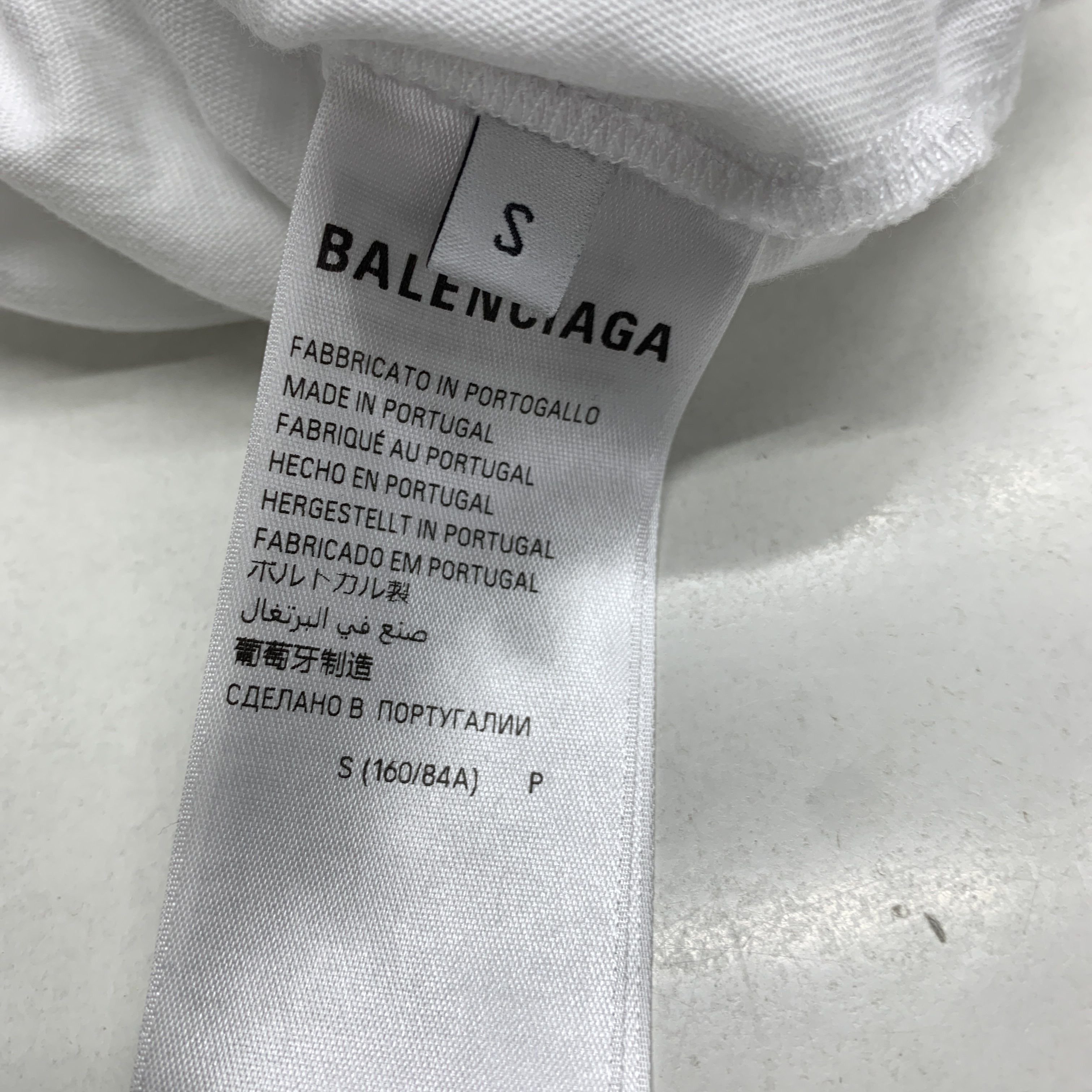 Balenciaga Balenciaga Paris Logo T-Shirt Size S Size US S / EU 44-46 / 1 - 3 Thumbnail