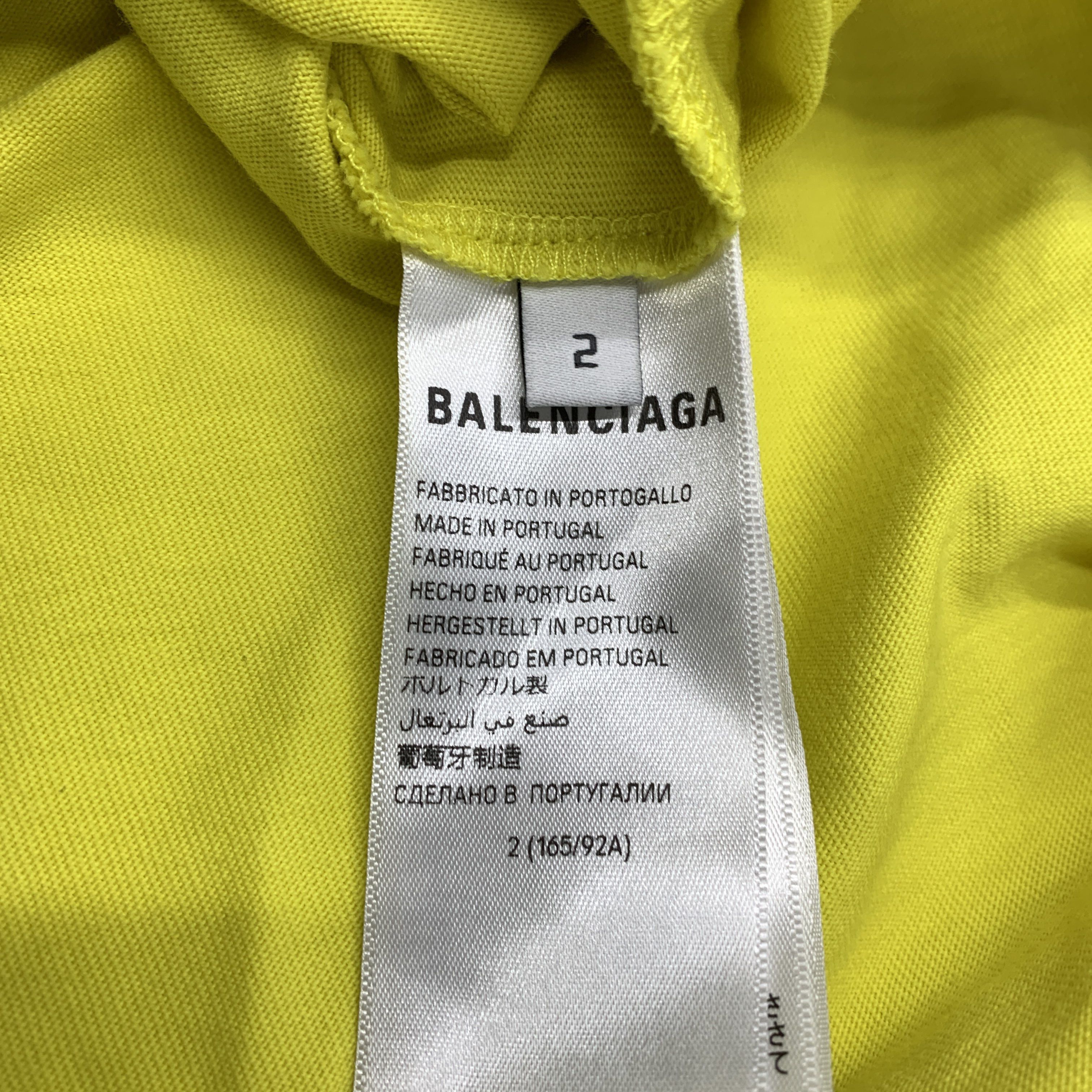 Balenciaga Balenciaga Logo T-Shirt Size M Size US M / EU 48-50 / 2 - 3 Thumbnail