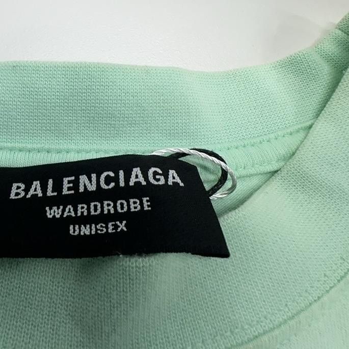 Balenciaga Balenciaga Logo Embroidered T-Shirt Size M Size US M / EU 48-50 / 2 - 11 Thumbnail