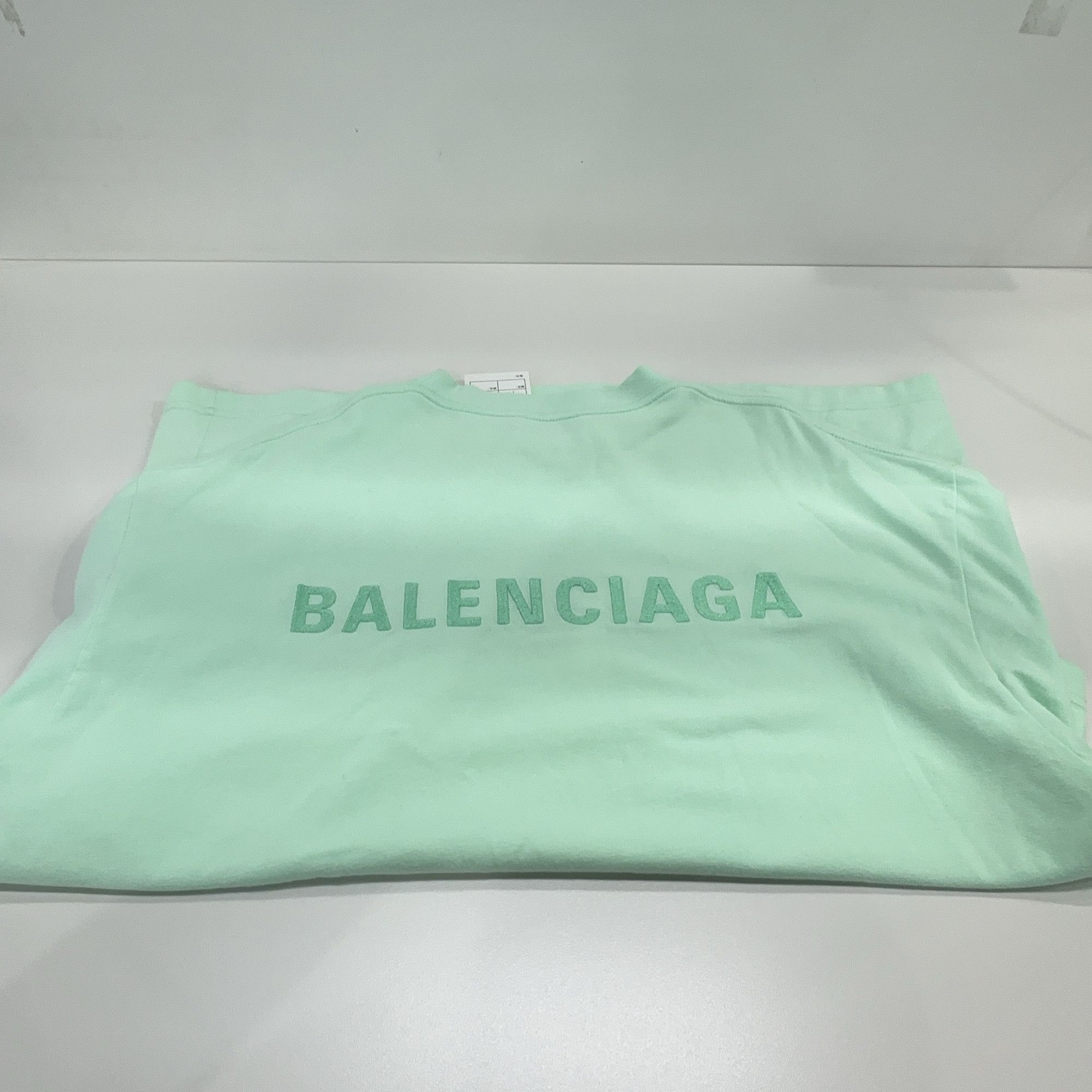 Balenciaga Balenciaga Logo Embroidered T-Shirt Size M Size US M / EU 48-50 / 2 - 16 Thumbnail