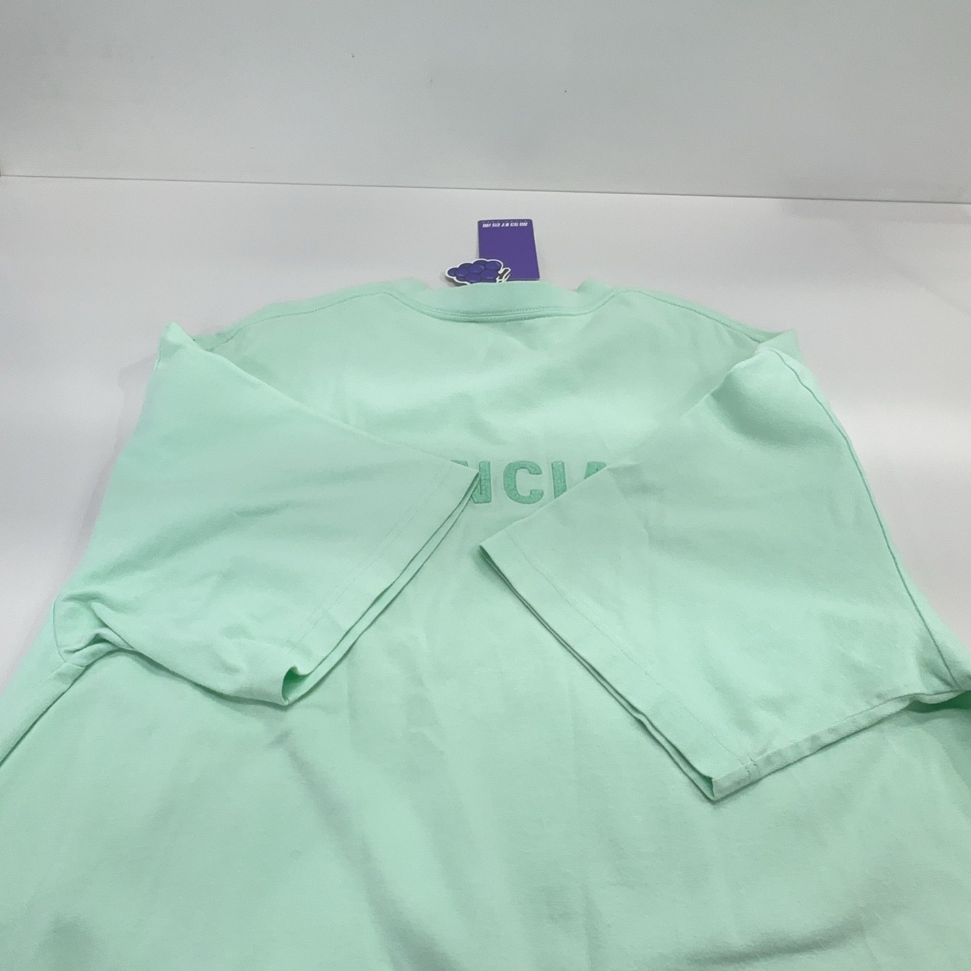 Balenciaga Balenciaga Logo Embroidered T-Shirt Size M Size US M / EU 48-50 / 2 - 20 Thumbnail