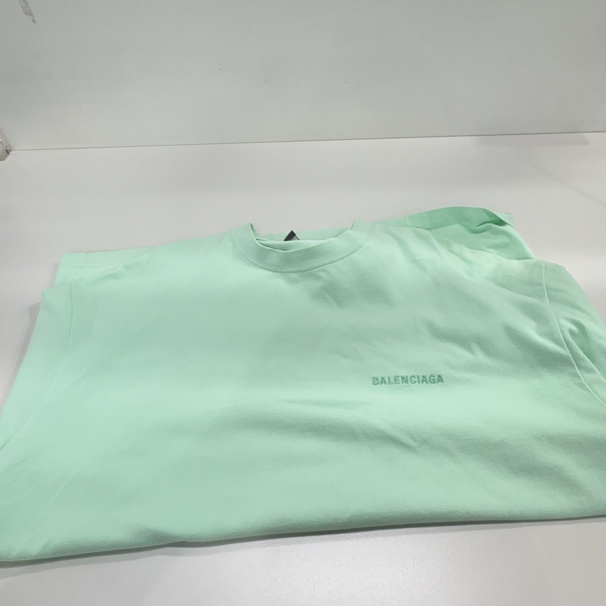 Balenciaga Balenciaga Logo Embroidered T-Shirt Size M Size US M / EU 48-50 / 2 - 14 Thumbnail