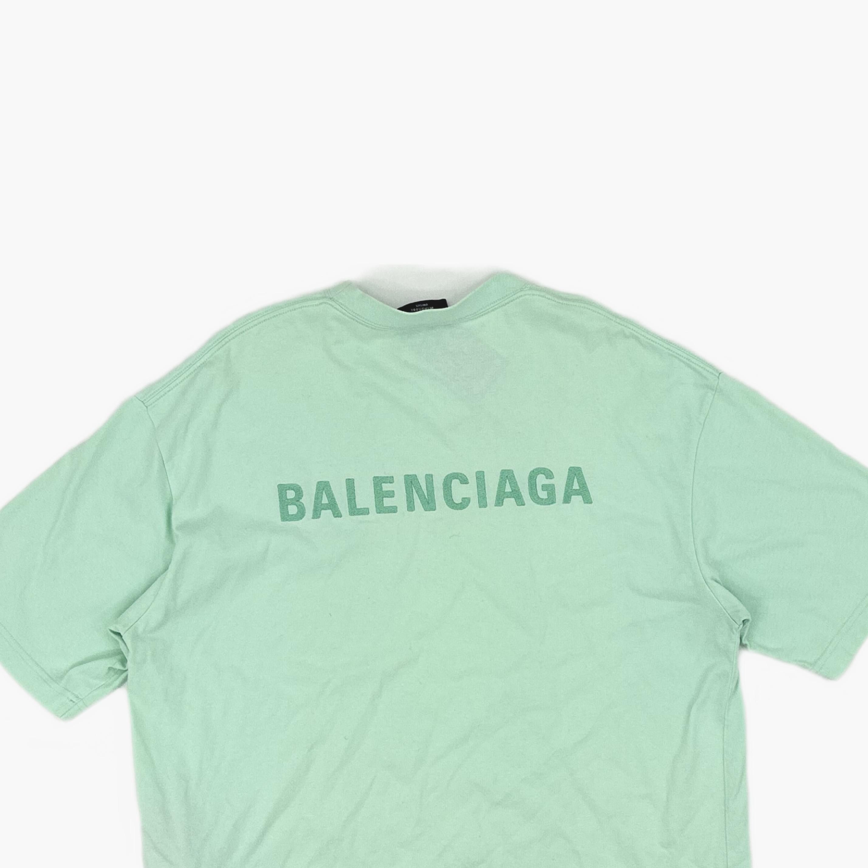 Balenciaga Balenciaga Logo Embroidered T-Shirt Size M Size US M / EU 48-50 / 2 - 3 Thumbnail