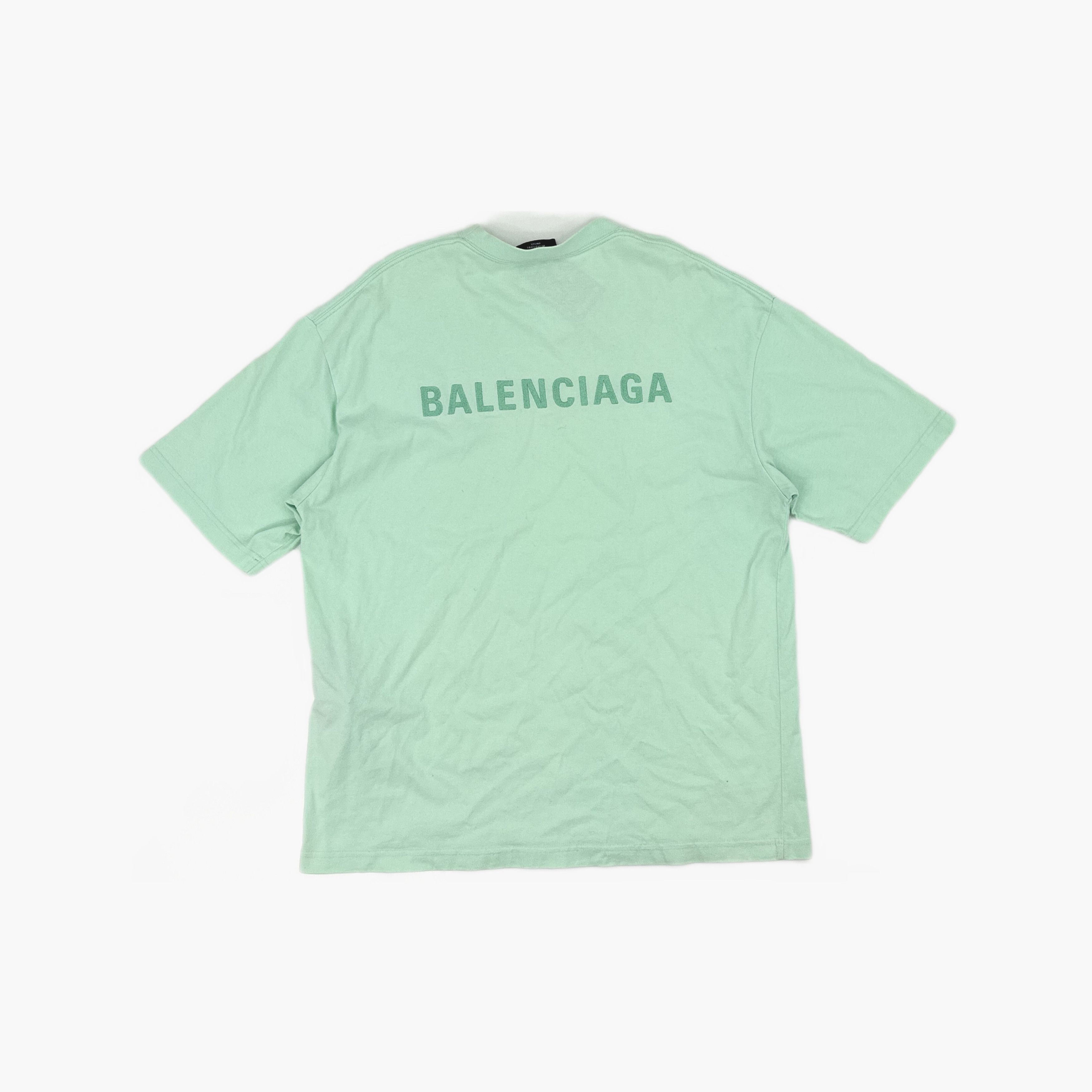 Balenciaga Balenciaga Logo Embroidered T-Shirt Size M Size US M / EU 48-50 / 2 - 2 Thumbnail