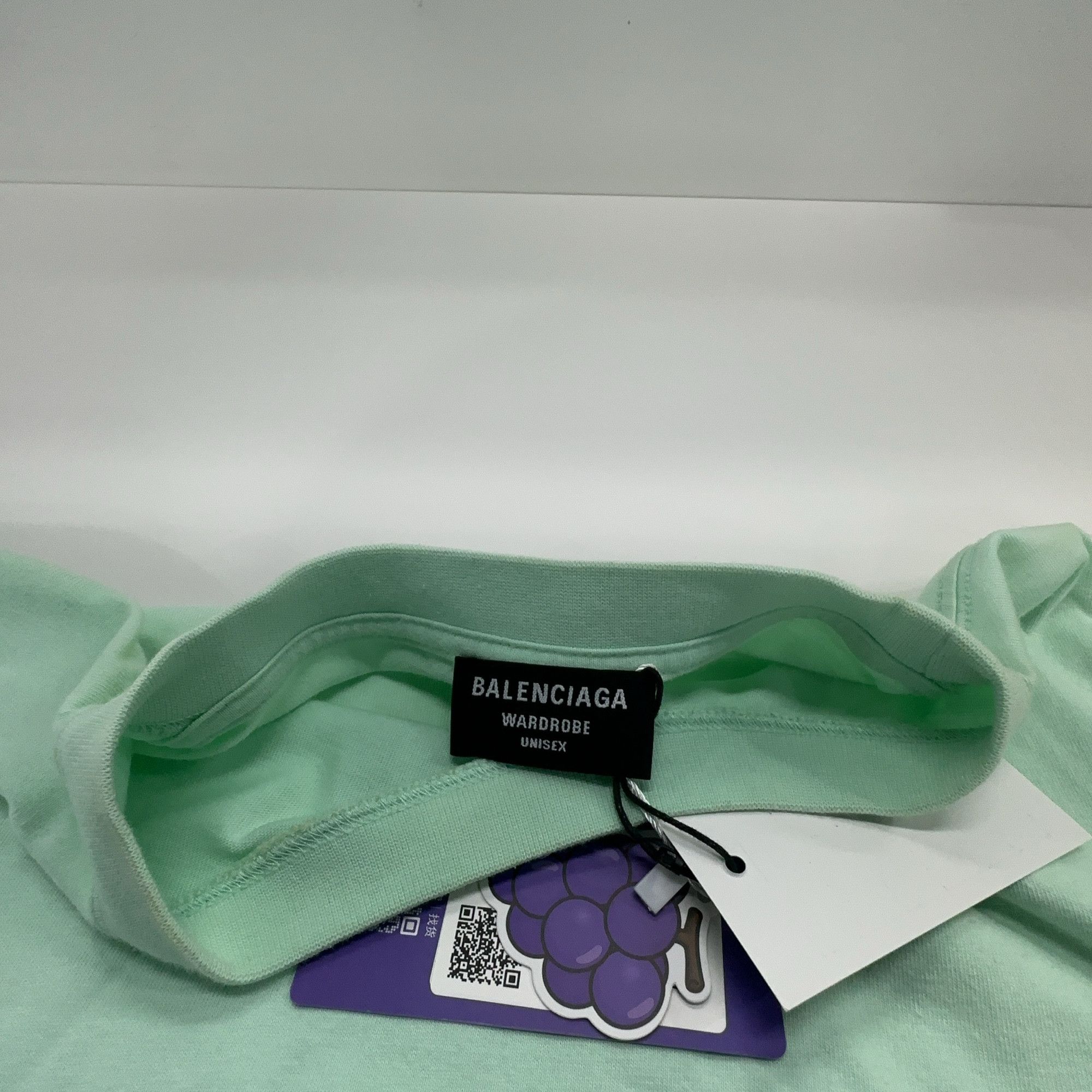 Balenciaga Balenciaga Logo Embroidered T-Shirt Size M Size US M / EU 48-50 / 2 - 12 Thumbnail