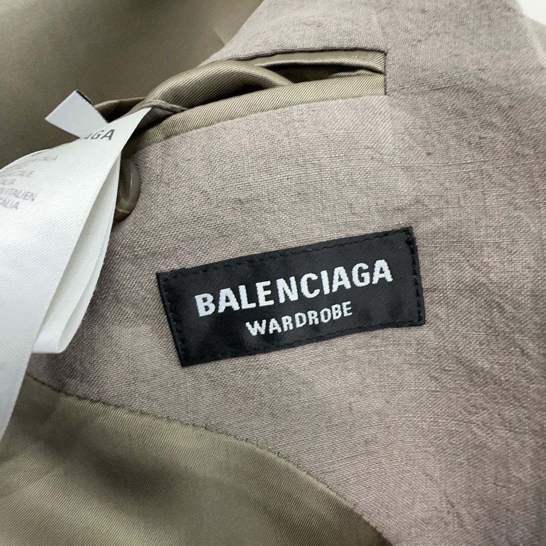 Balenciaga Balenciaga Wardrobe Linen Blazer Size 36R Size 36R - 3 Thumbnail