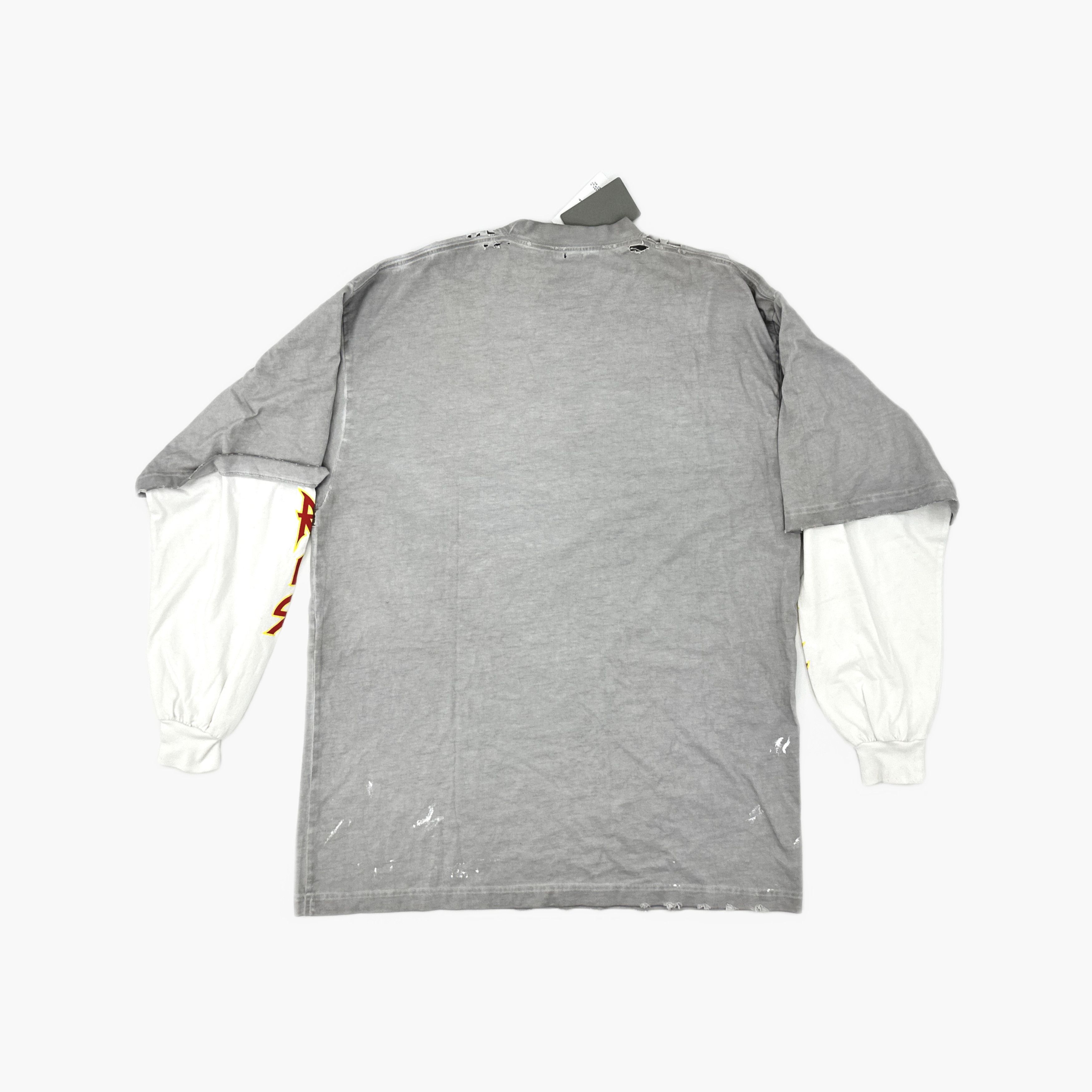 Balenciaga Balenciaga Logo Long Sleeve T-Shirt Size S Size US S / EU 44-46 / 1 - 2 Thumbnail