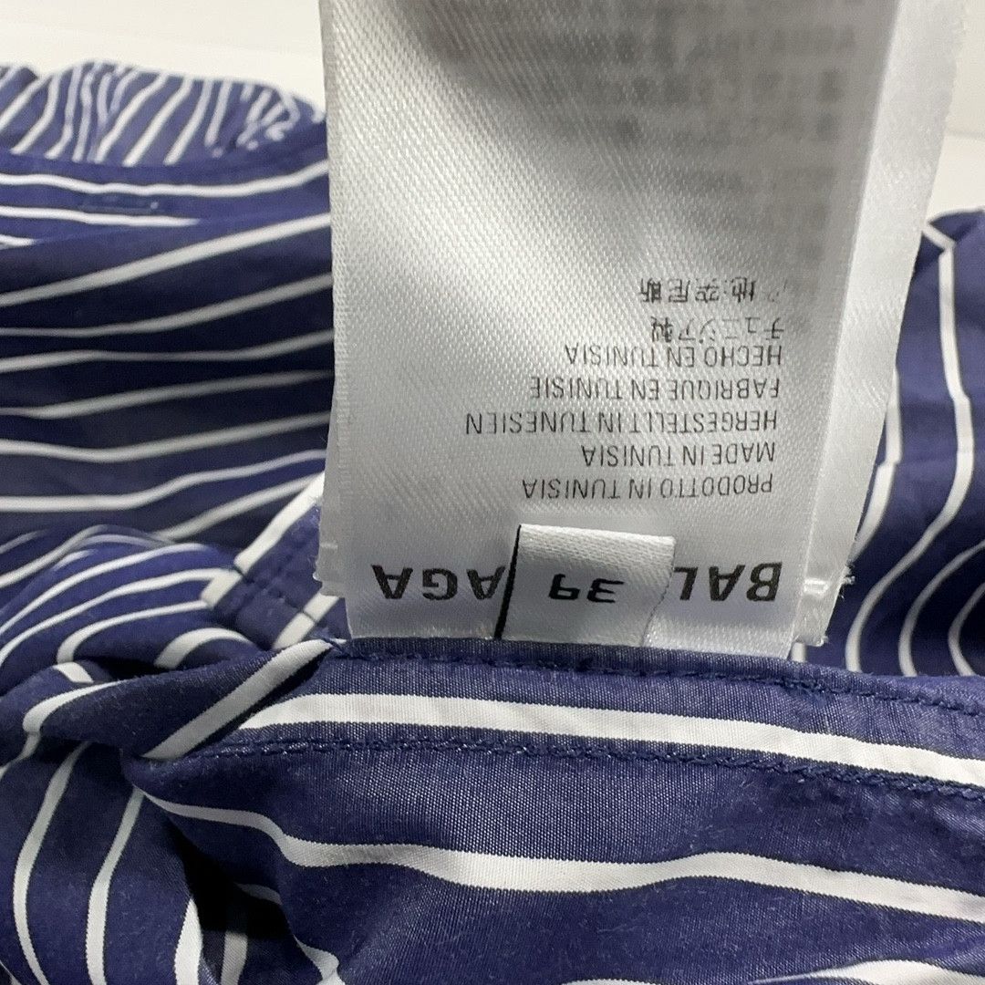 Balenciaga Balenciaga Striped Button Up Shirt Size 39 Size US M / EU 48-50 / 2 - 4 Thumbnail