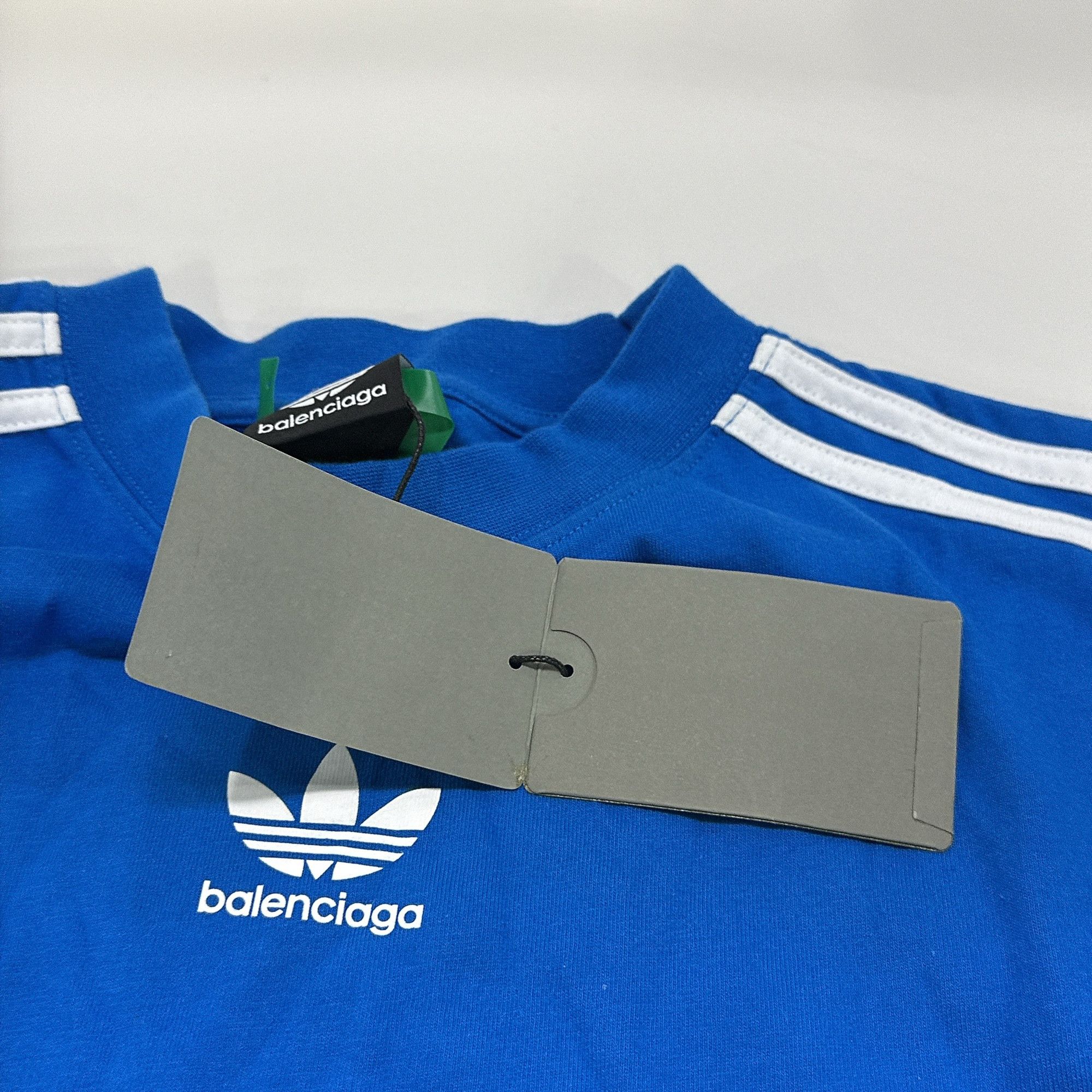 Balenciaga Balenciaga x Adidas Trefoil Logo T-Shirt Size M Size US M / EU 48-50 / 2 - 4 Thumbnail