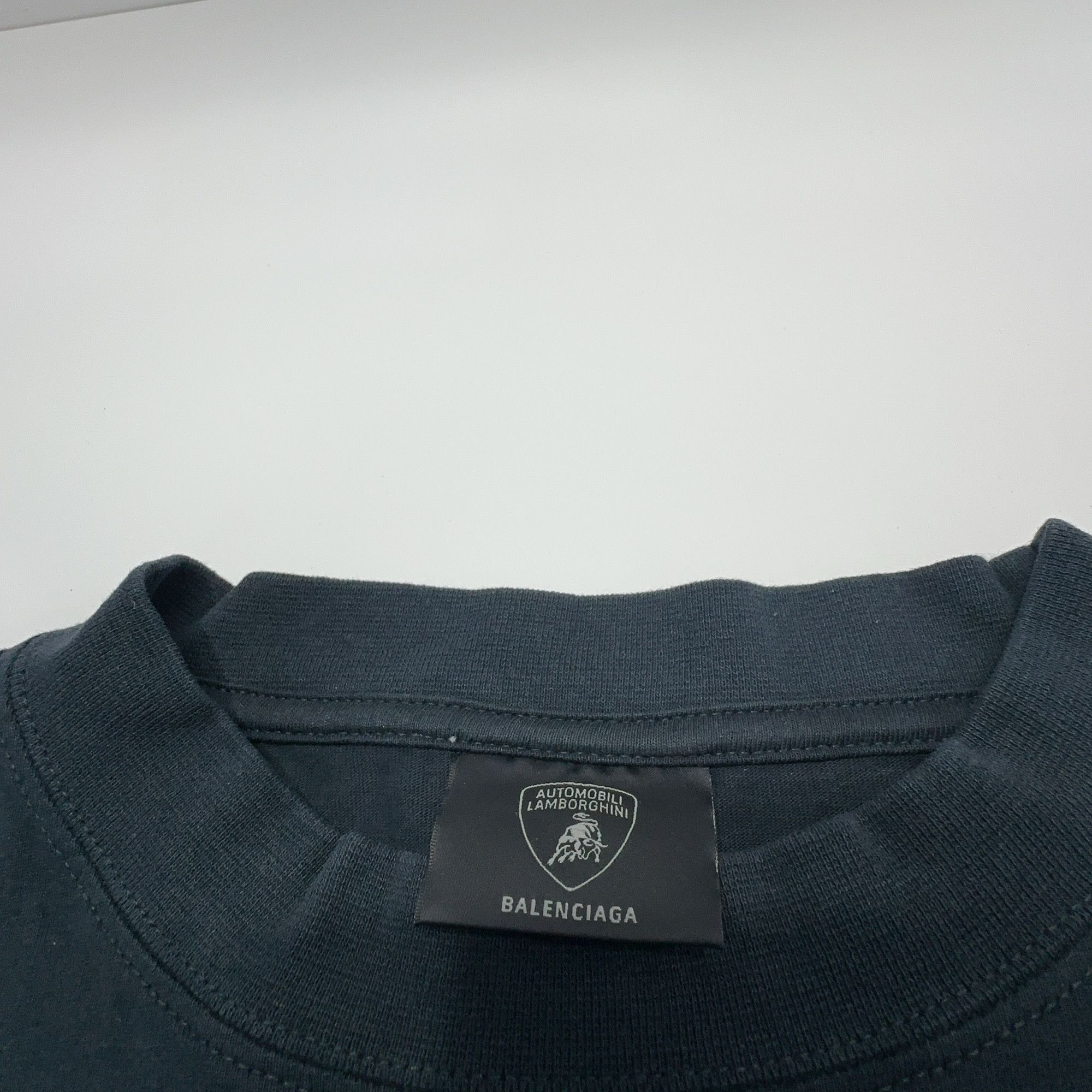 Balenciaga Balenciaga x Automobili Lamborghini Logo T-Shirt Size M Size US M / EU 48-50 / 2 - 3 Thumbnail