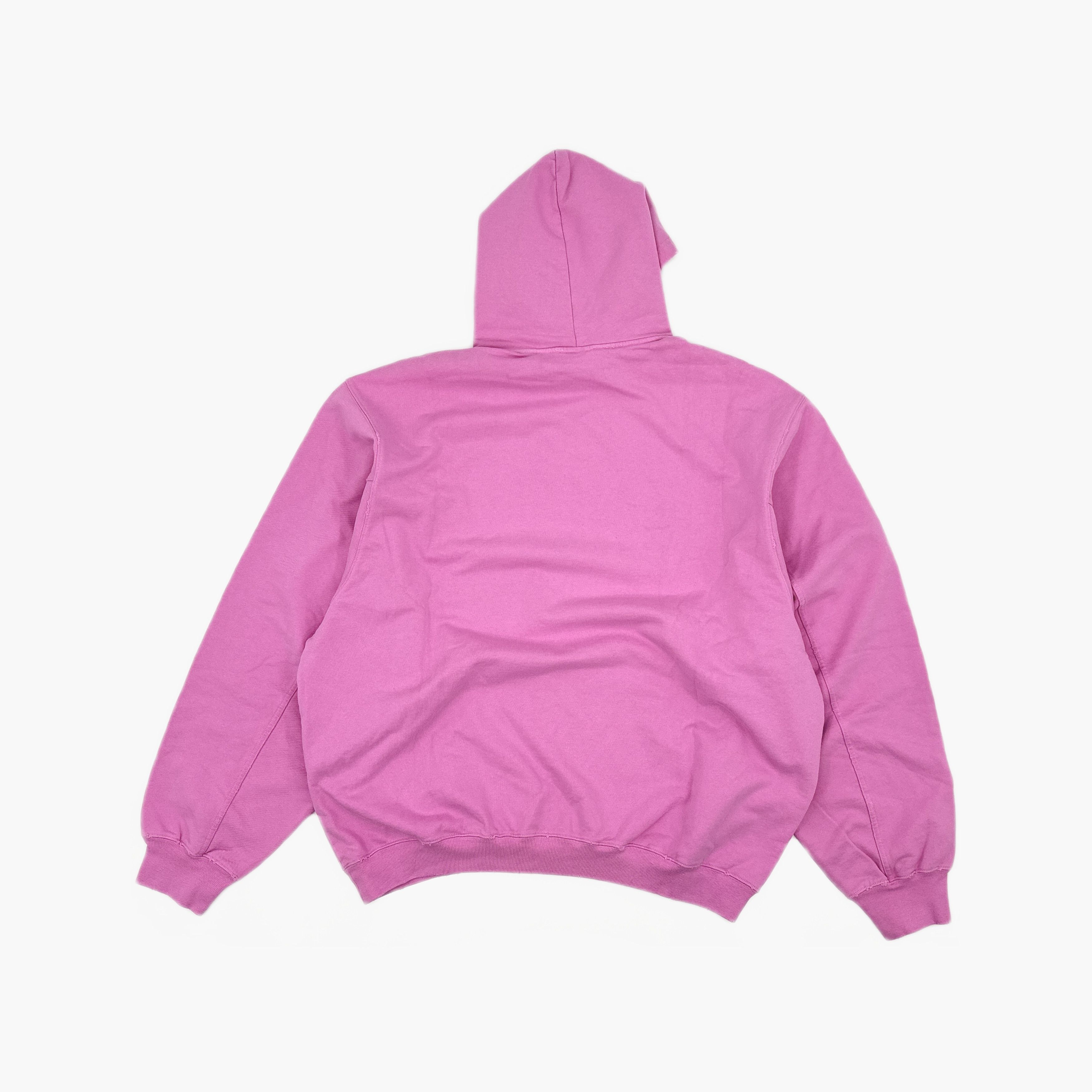 Balenciaga Balenciaga Pink Logo Embroidered Hoodie Size S Size US S / EU 44-46 / 1 - 2 Thumbnail