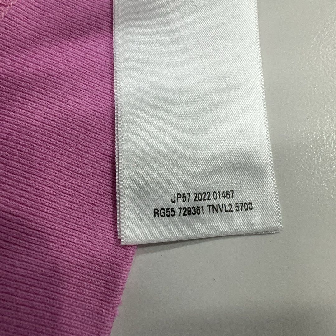 Balenciaga Balenciaga Pink Logo Embroidered Hoodie Size S Size US S / EU 44-46 / 1 - 4 Thumbnail