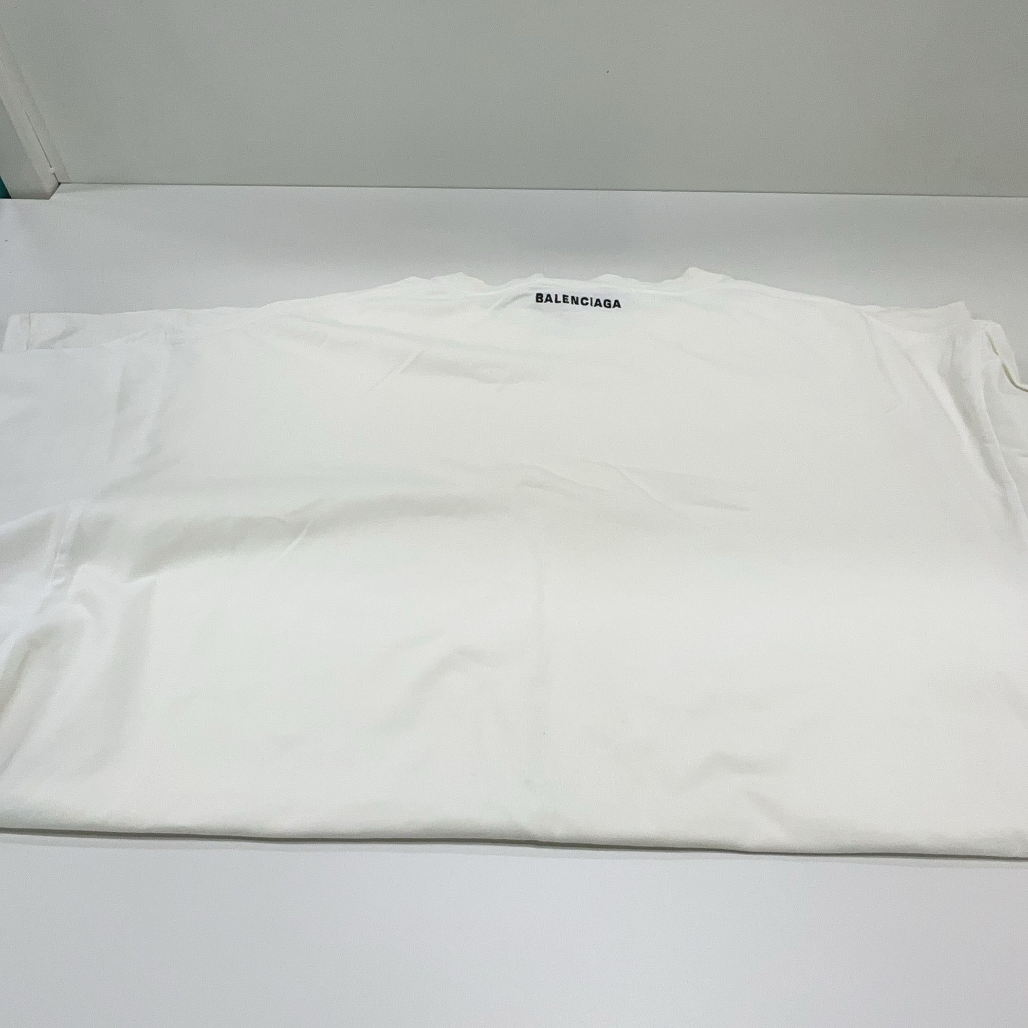 Balenciaga Balenciaga Unifit Logo T-Shirt Size XL Size US XL / EU 56 / 4 - 12 Thumbnail