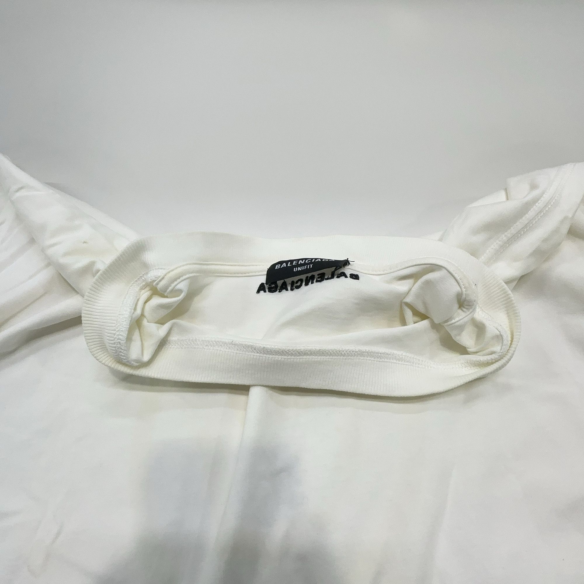 Balenciaga Balenciaga Unifit Logo T-Shirt Size XL Size US XL / EU 56 / 4 - 6 Thumbnail