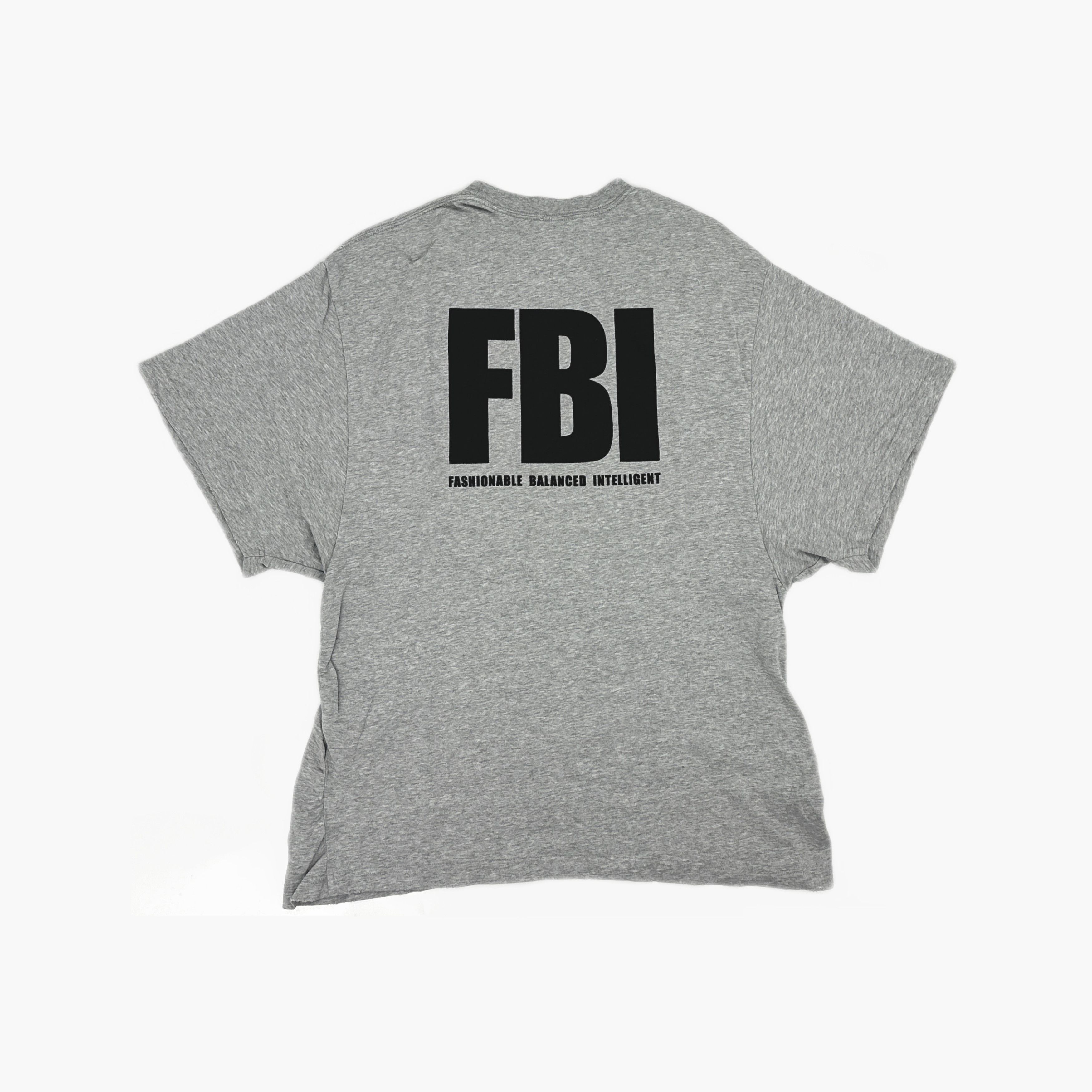 Balenciaga Balenciaga FBI Logo T-Shirt Size L Size US L / EU 52-54 / 3 - 2 Thumbnail