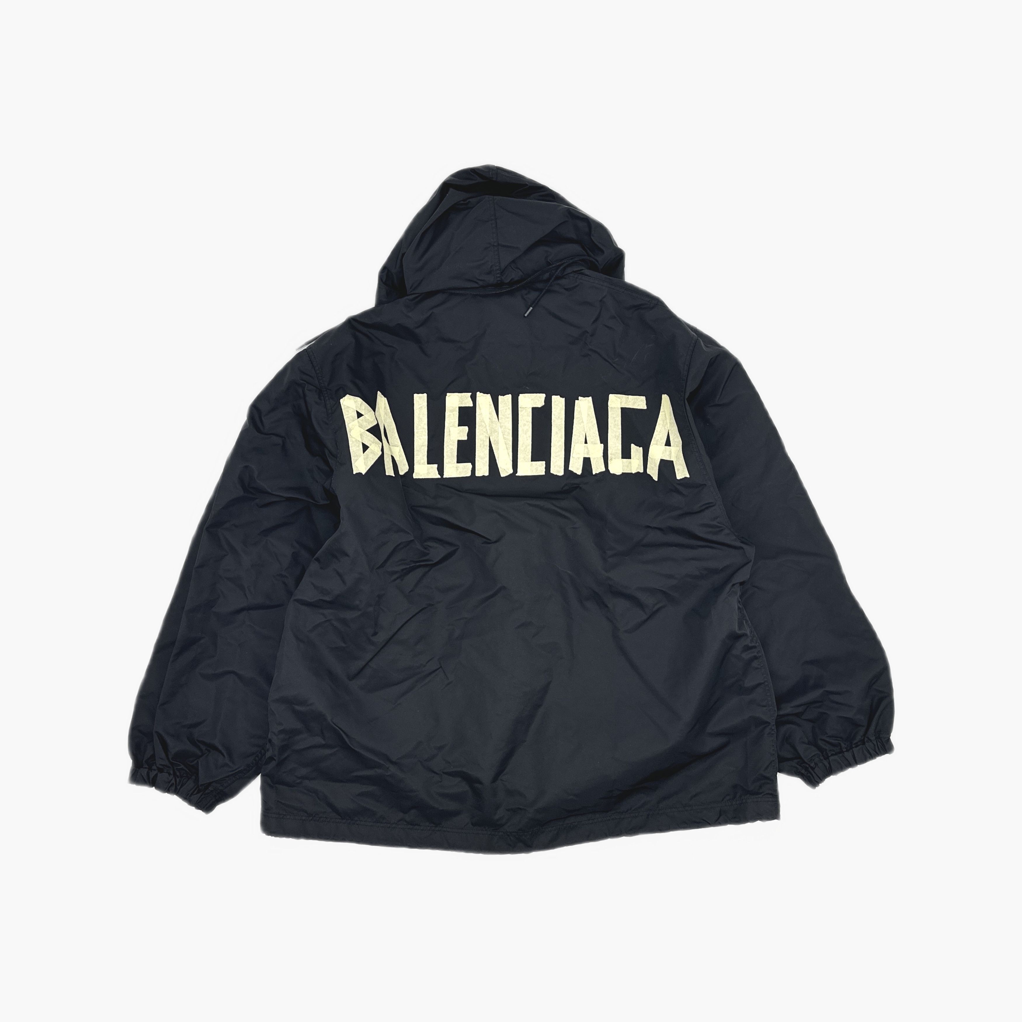 Balenciaga Balenciaga Logo Windbreaker Jacket Size S Size US S / EU 44-46 / 1 - 2 Thumbnail