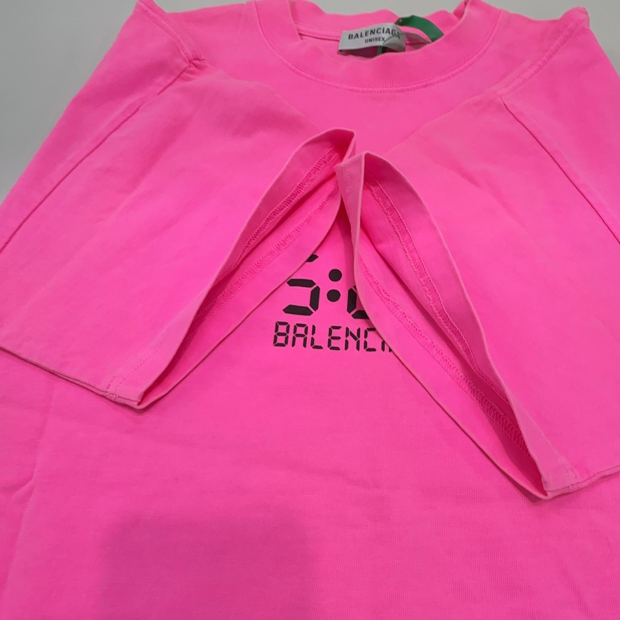 Balenciaga Balenciaga 5:20 Graphic T-Shirt Pink Size S Size S / US 4 / IT 40 - 7 Thumbnail