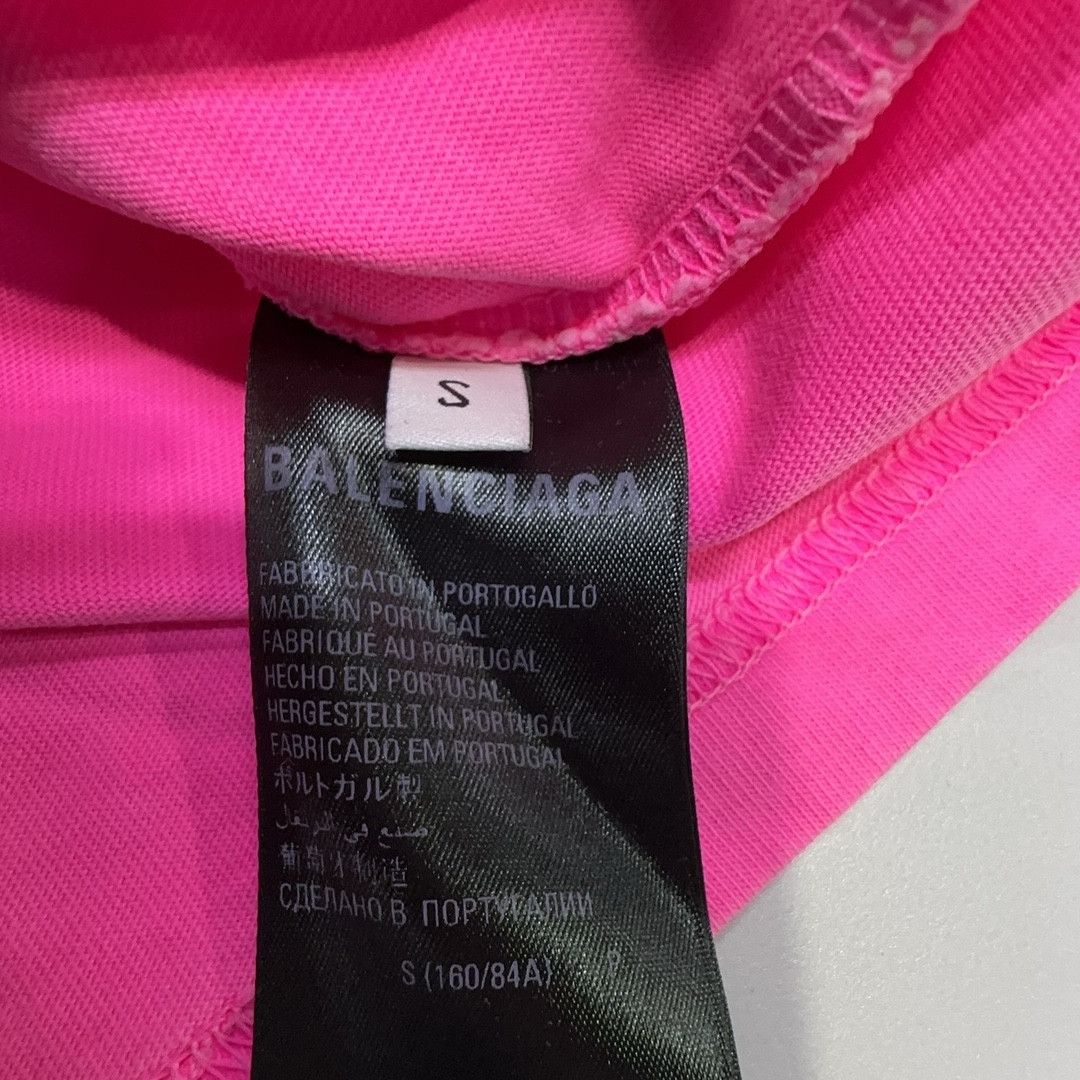 Balenciaga Balenciaga 5:20 Graphic T-Shirt Pink Size S Size S / US 4 / IT 40 - 4 Thumbnail