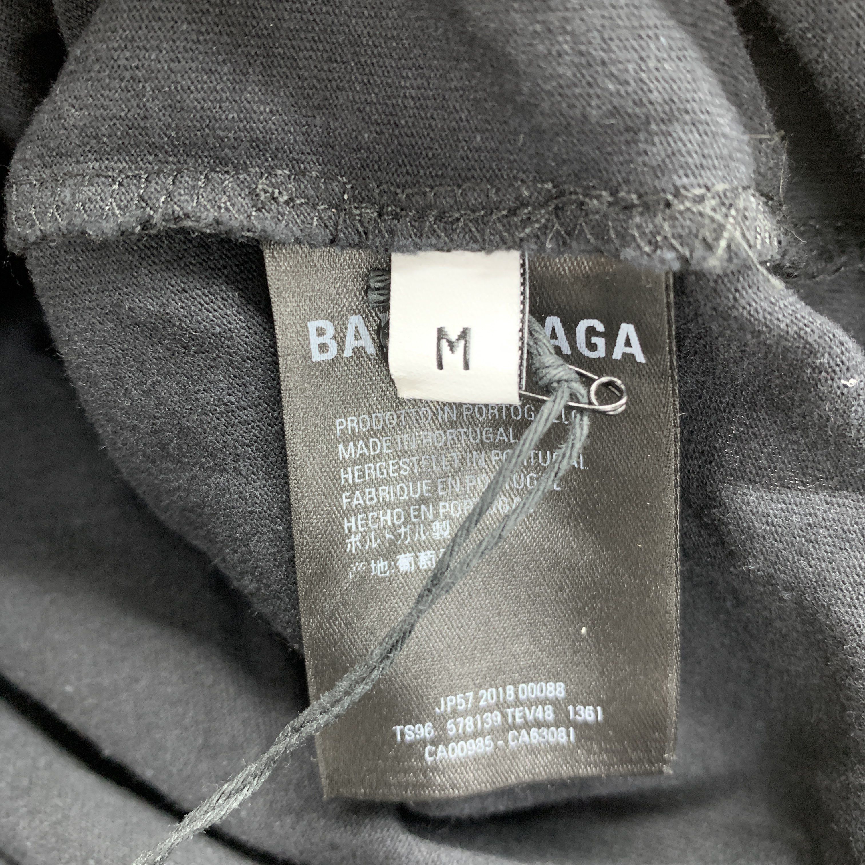 Balenciaga Balenciaga Logo T-Shirt Size M Size US M / EU 48-50 / 2 - 3 Thumbnail