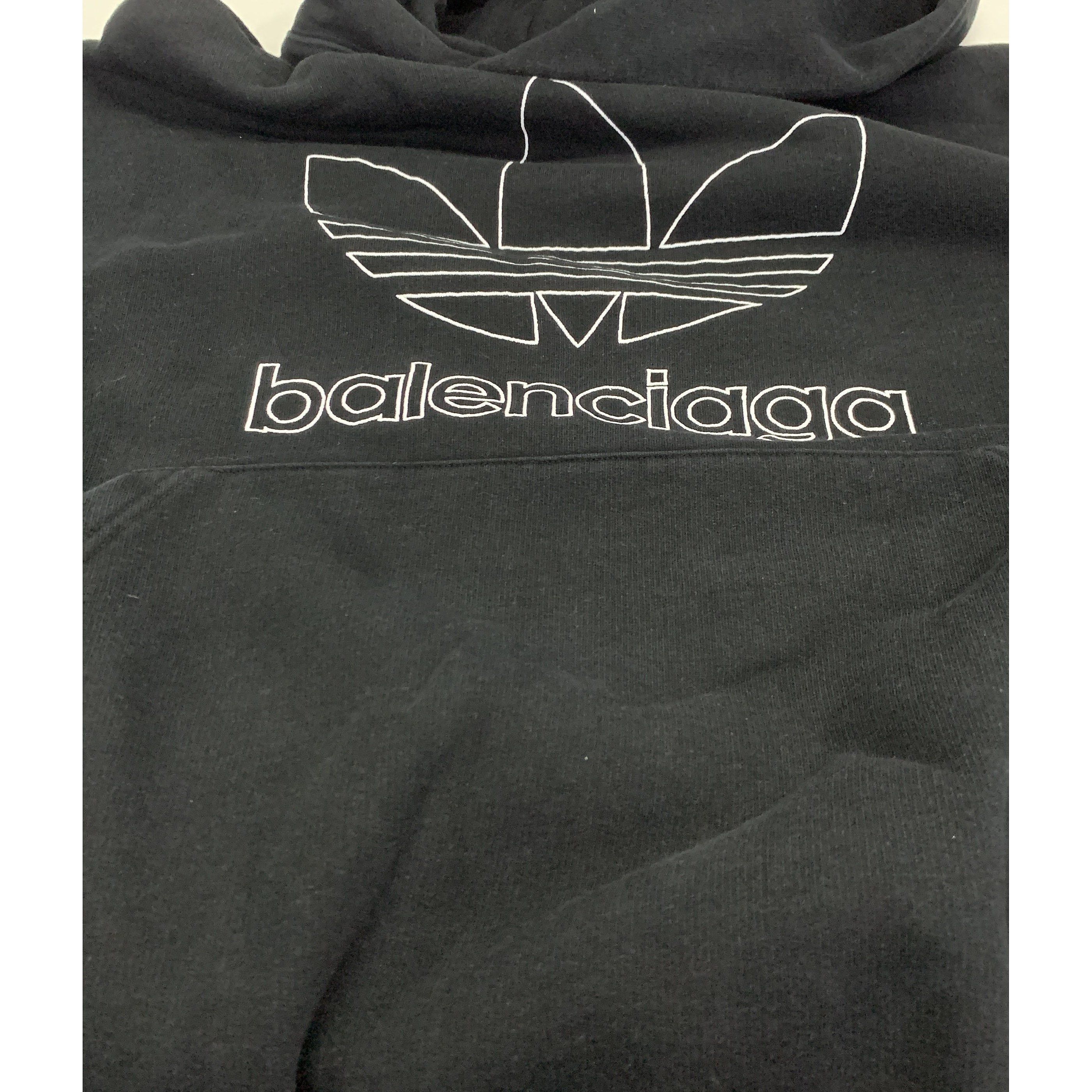 Balenciaga Balenciaga x Adidas Logo Hoodie Size S Size US S / EU 44-46 / 1 - 5 Thumbnail