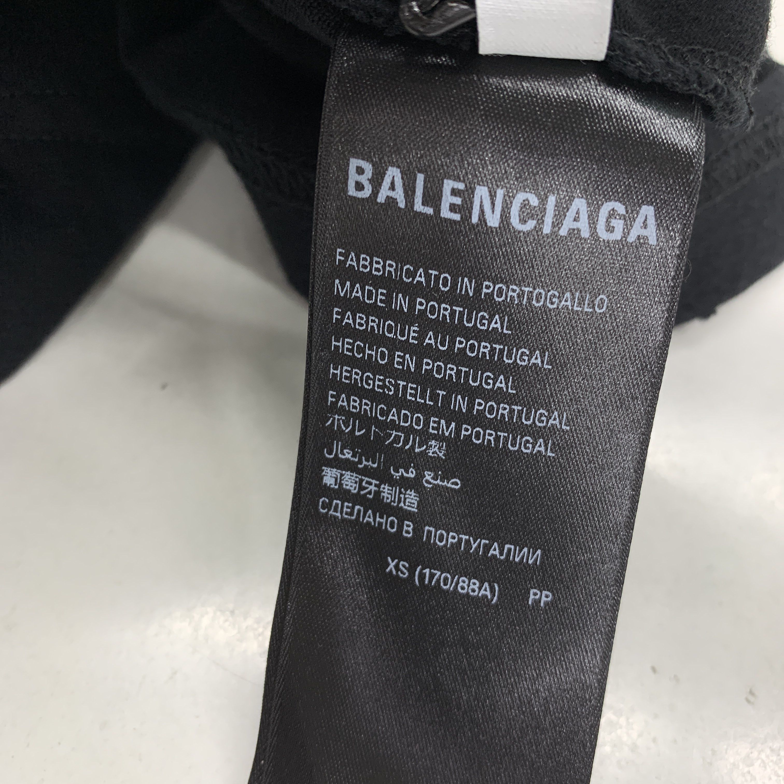 Balenciaga Balenciaga Logo Graphic T-Shirt Size XS Size US XS / EU 42 / 0 - 3 Thumbnail
