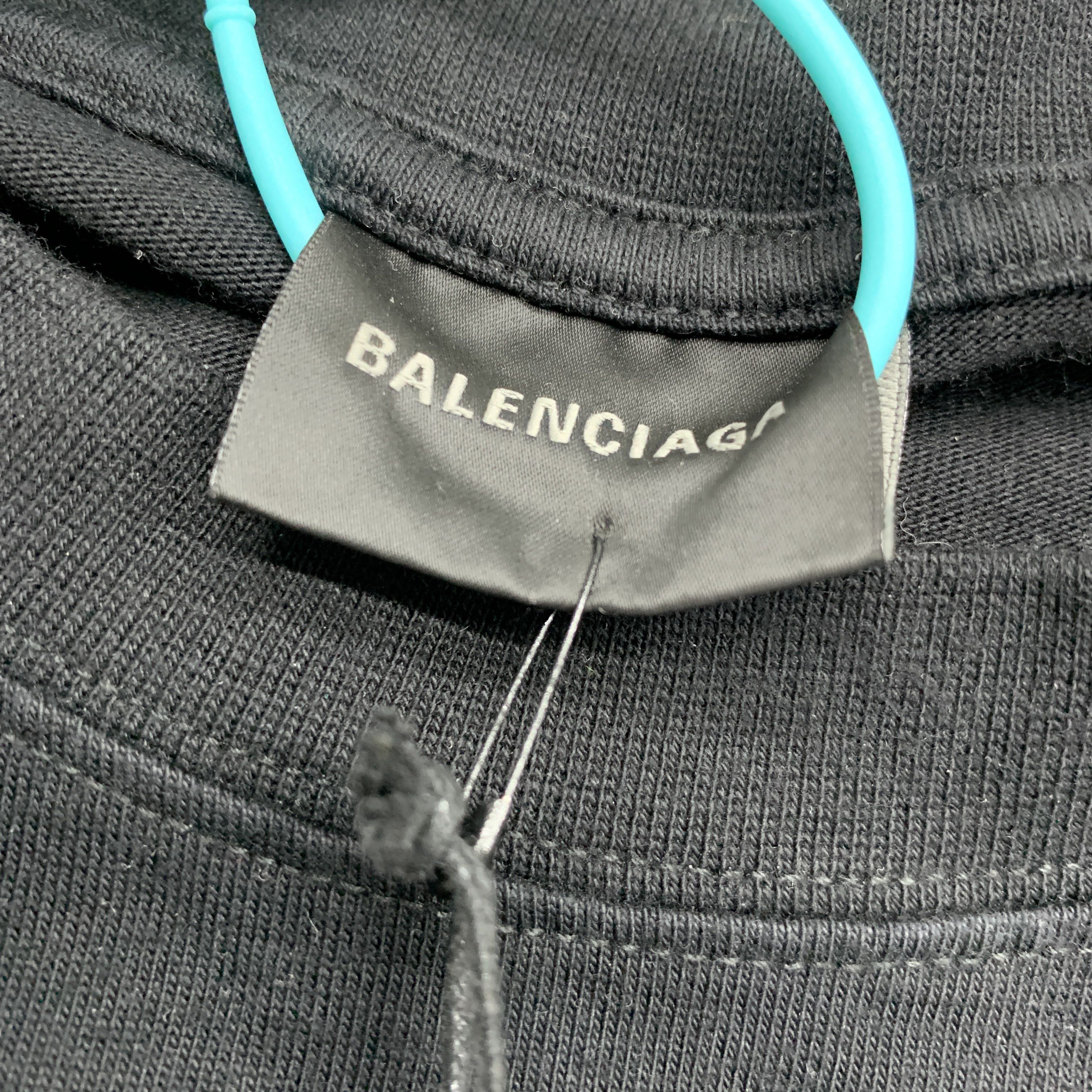 Balenciaga Balenciaga Wave Logo Embroidery T-Shirt Size S Size S / US 4 / IT 40 - 2 Thumbnail