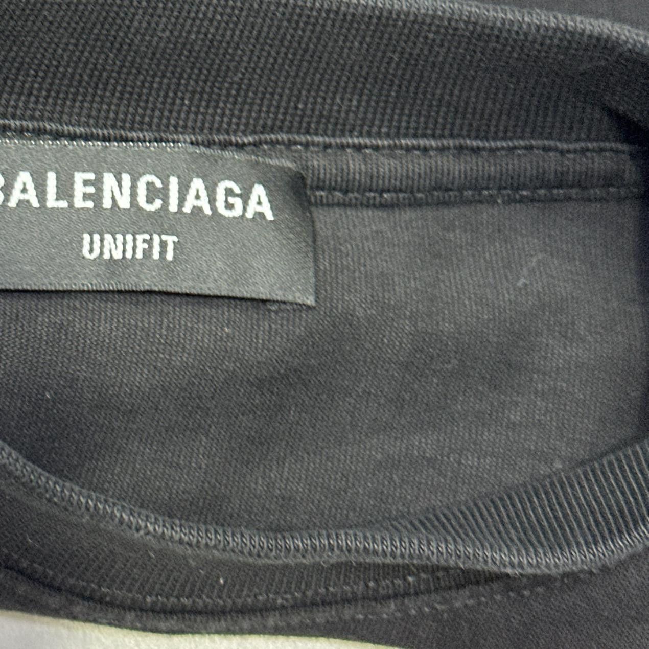 Balenciaga Balenciaga Unifit T-Shirt Size XL Size US XL / EU 56 / 4 - 11 Thumbnail