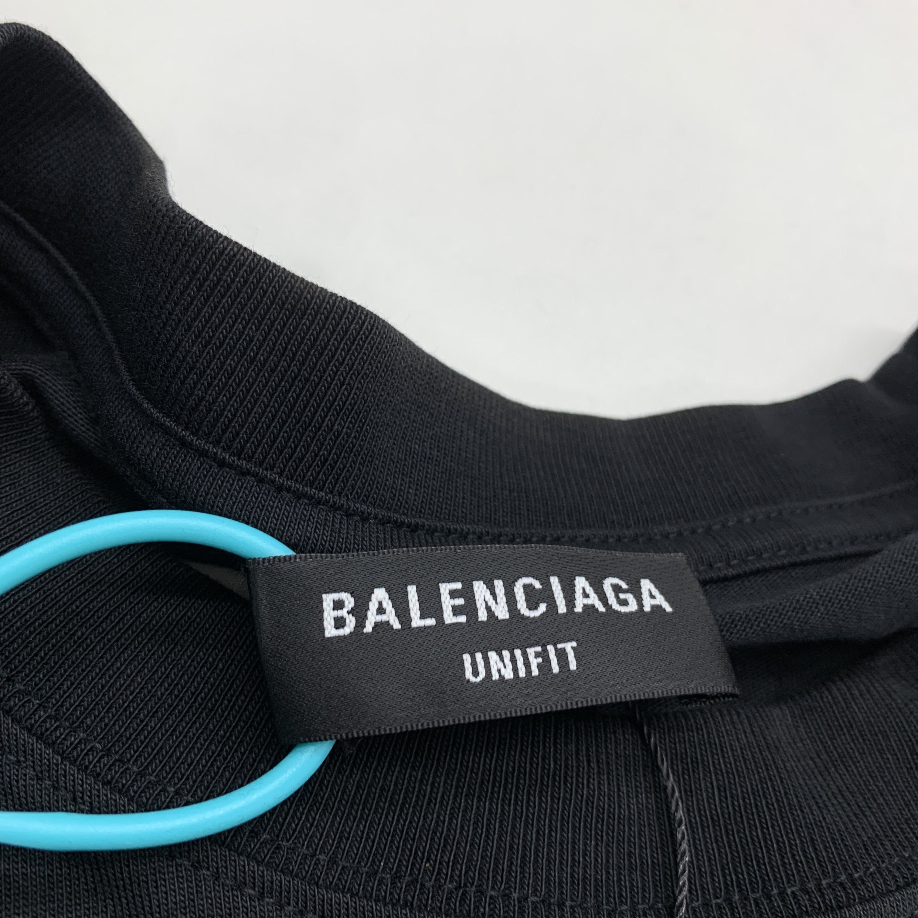 Balenciaga Balenciaga Logo Distressed T-Shirt Size M Size US M / EU 48-50 / 2 - 2 Thumbnail