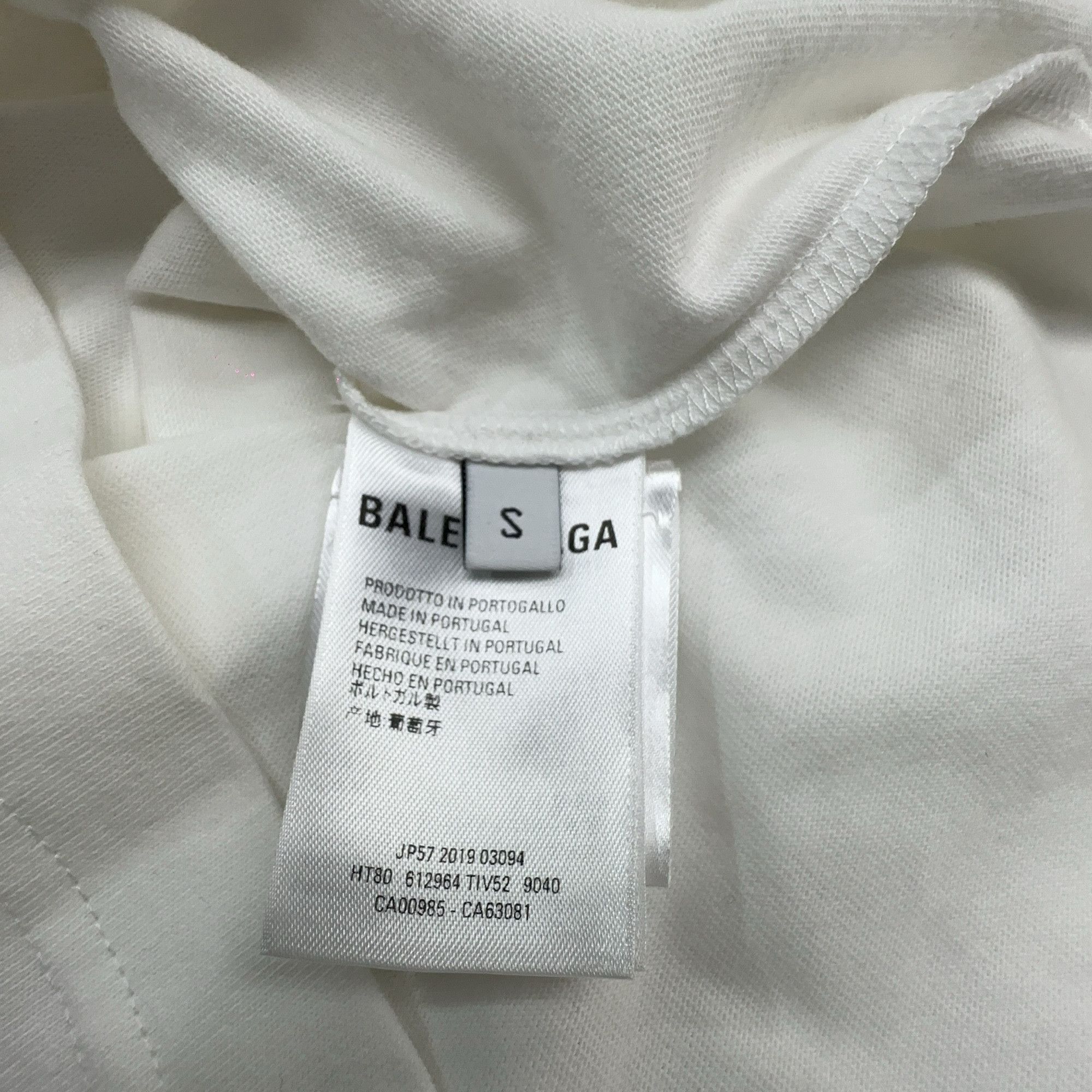 Balenciaga Balenciaga Wave Logo T-Shirt Size S Size S / US 4 / IT 40 - 3 Thumbnail