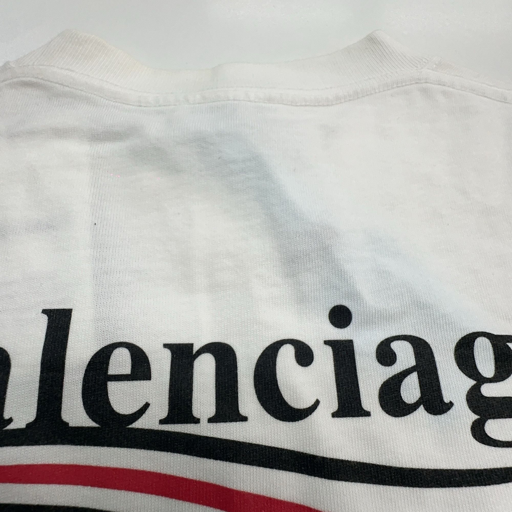 Balenciaga Balenciaga Wave Logo T-Shirt Size S Size S / US 4 / IT 40 - 12 Thumbnail
