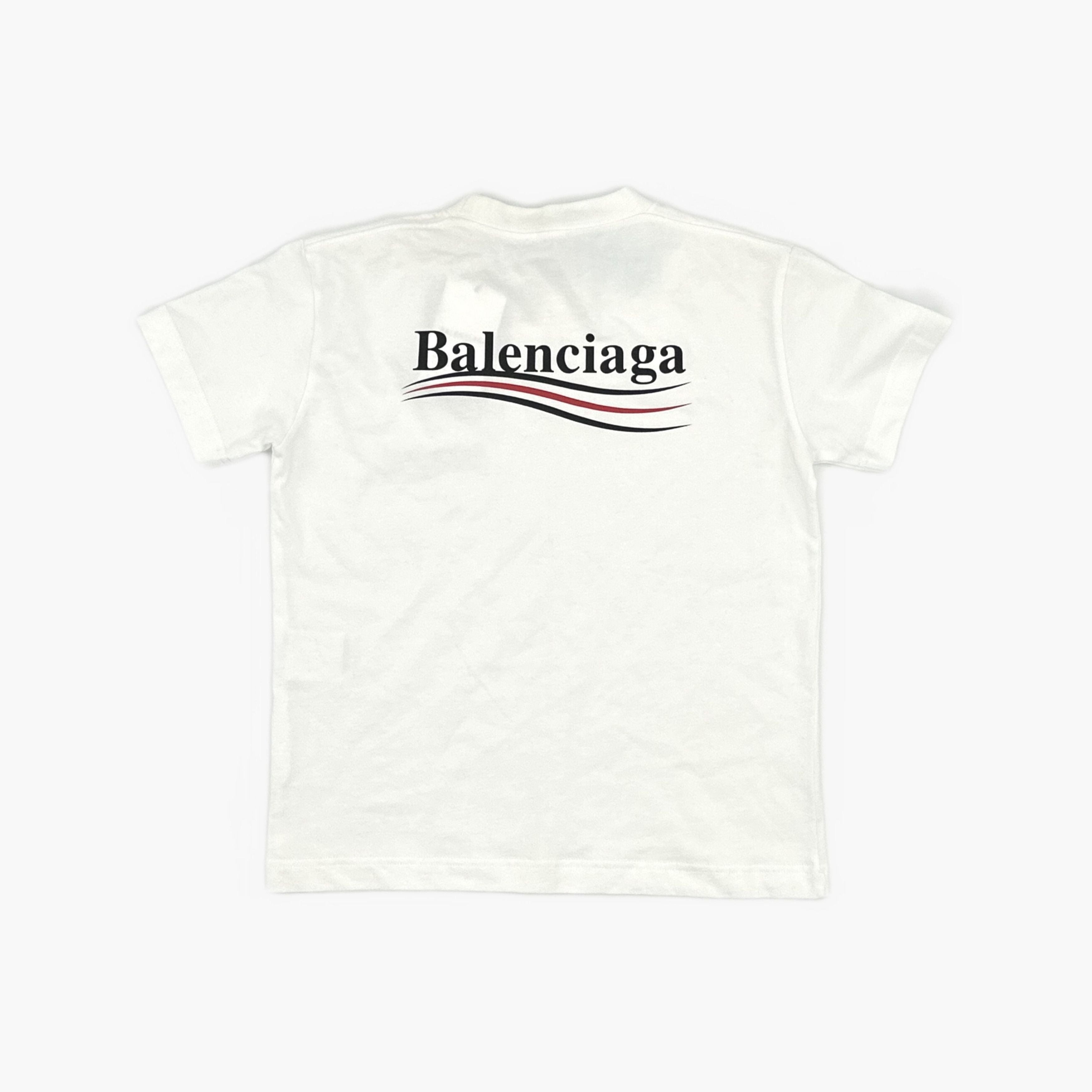 Balenciaga Balenciaga Wave Logo T-Shirt Size S Size S / US 4 / IT 40 - 2 Thumbnail