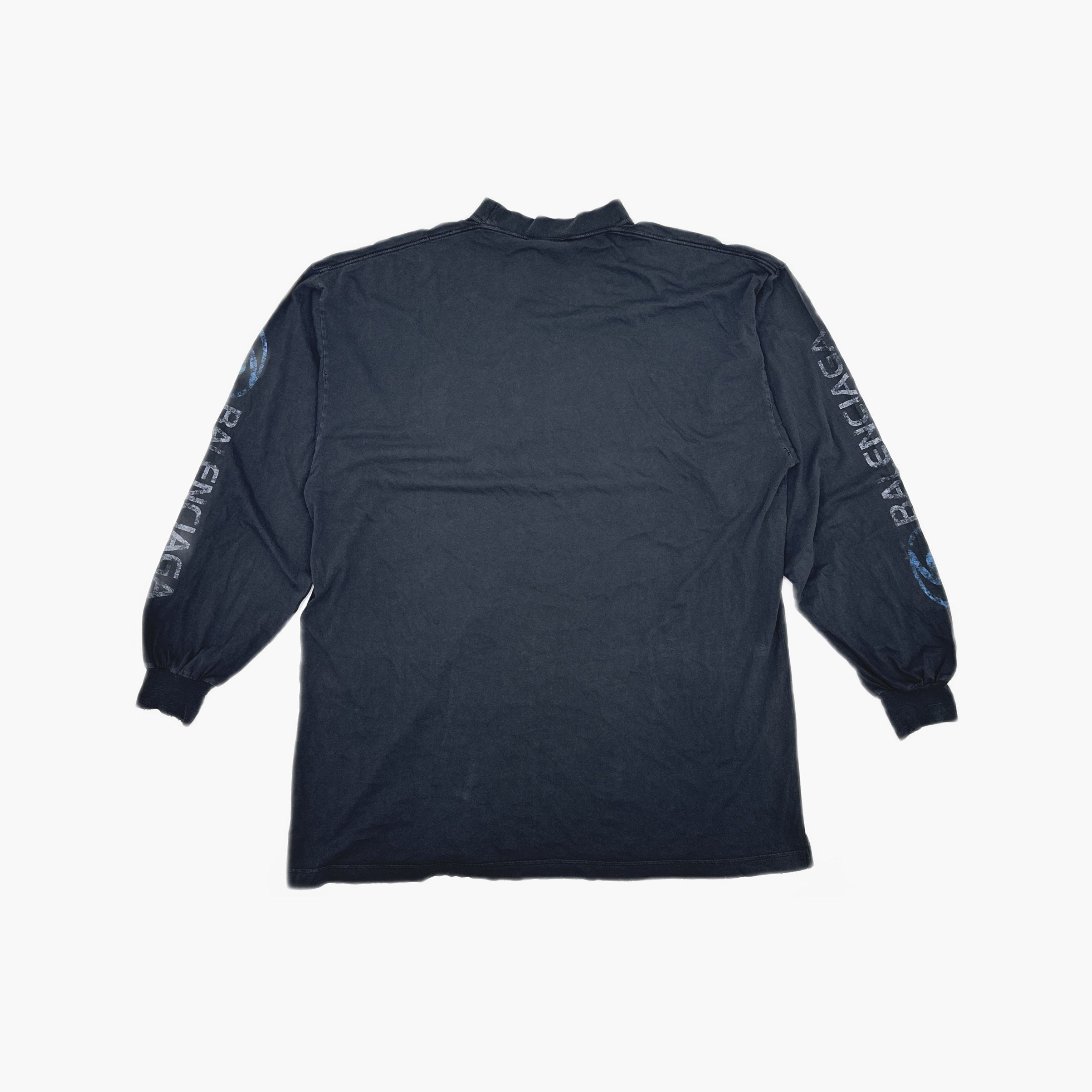 Balenciaga Balenciaga Logo Graphic Long Sleeve T-Shirt Size 1 Size US S / EU 44-46 / 1 - 2 Thumbnail