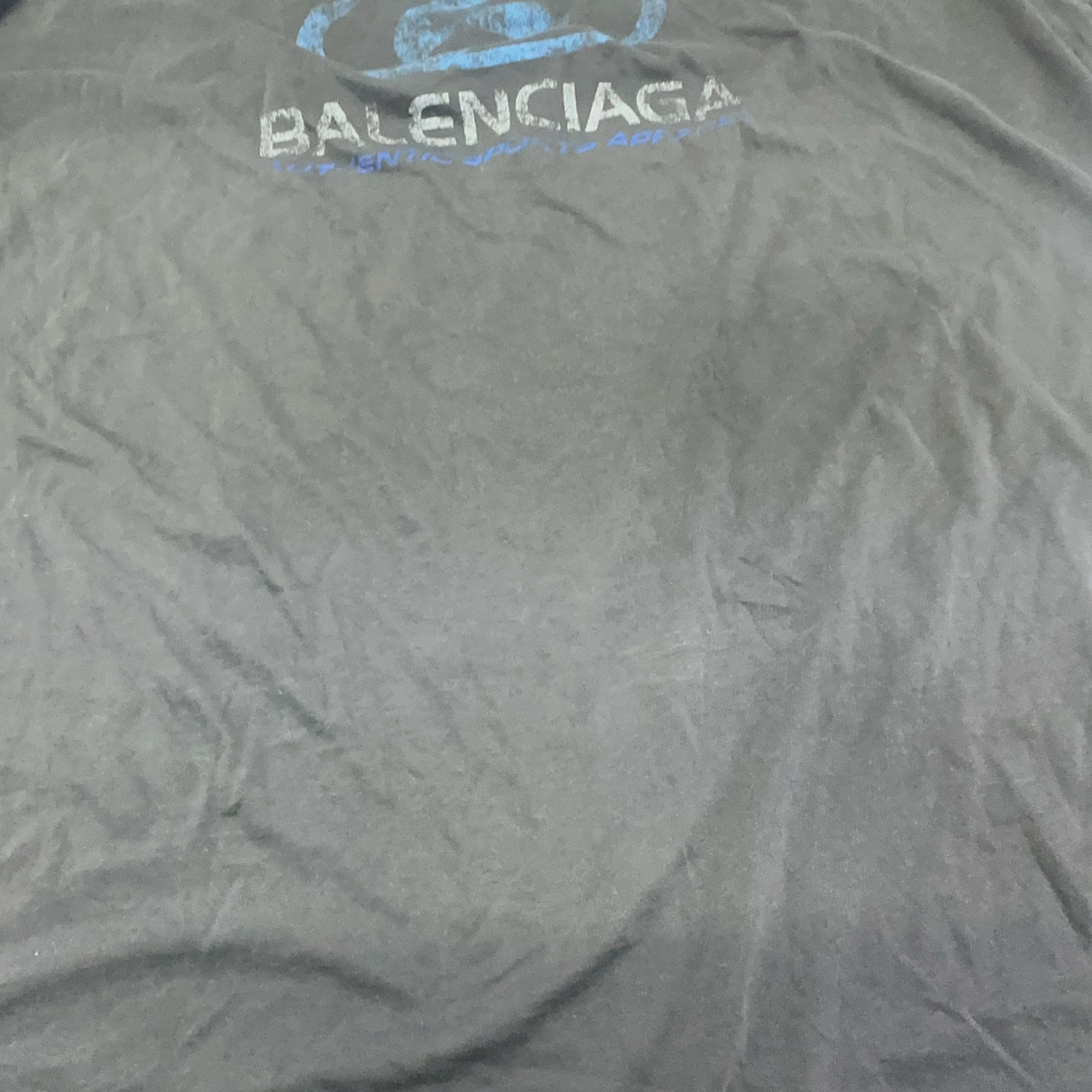 Balenciaga Balenciaga Logo Graphic Long Sleeve T-Shirt Size 1 Size US S / EU 44-46 / 1 - 9 Thumbnail