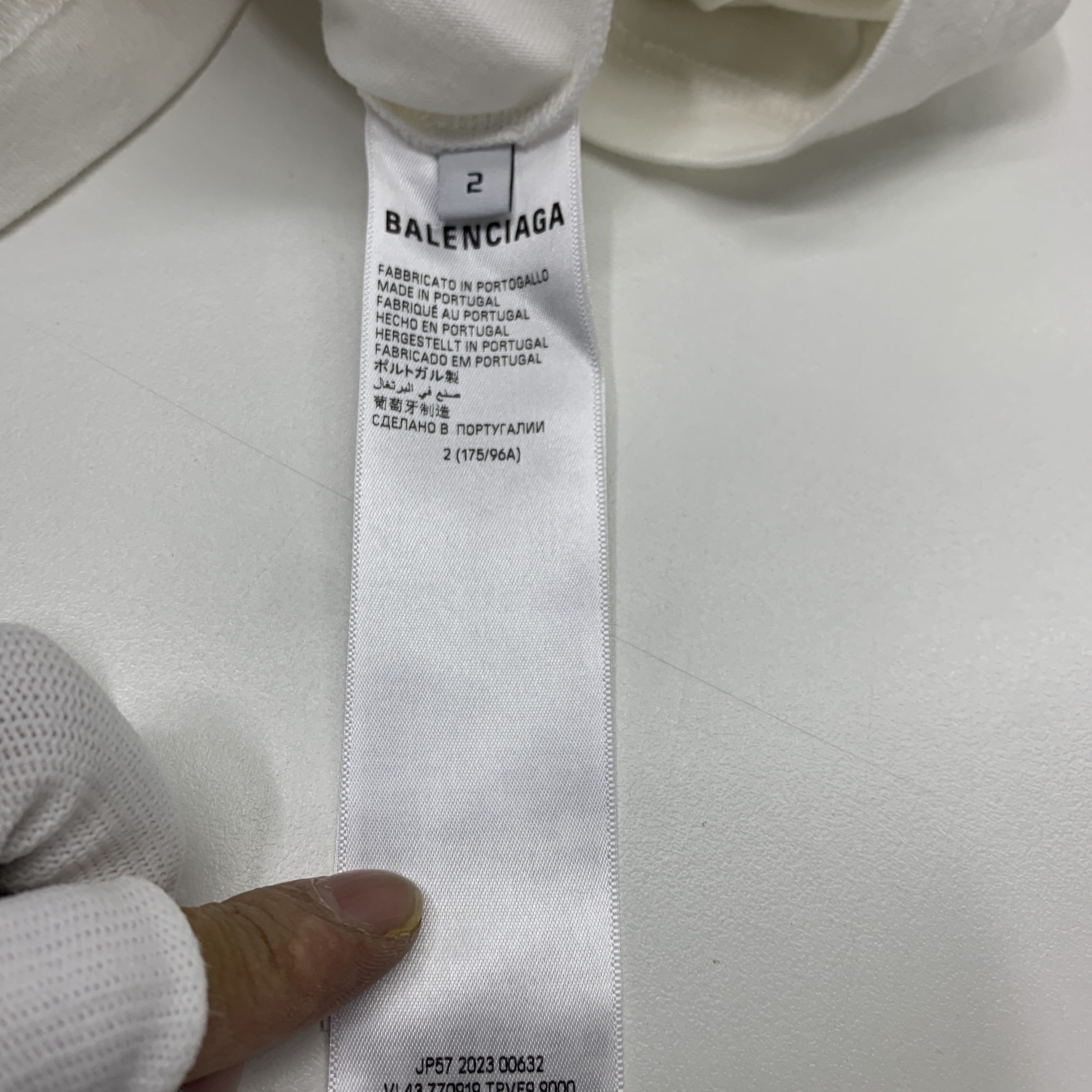 Balenciaga Balenciaga Graphic Logo Short Sleeve T-Shirt Size 2 Size US M / EU 48-50 / 2 - 5 Thumbnail