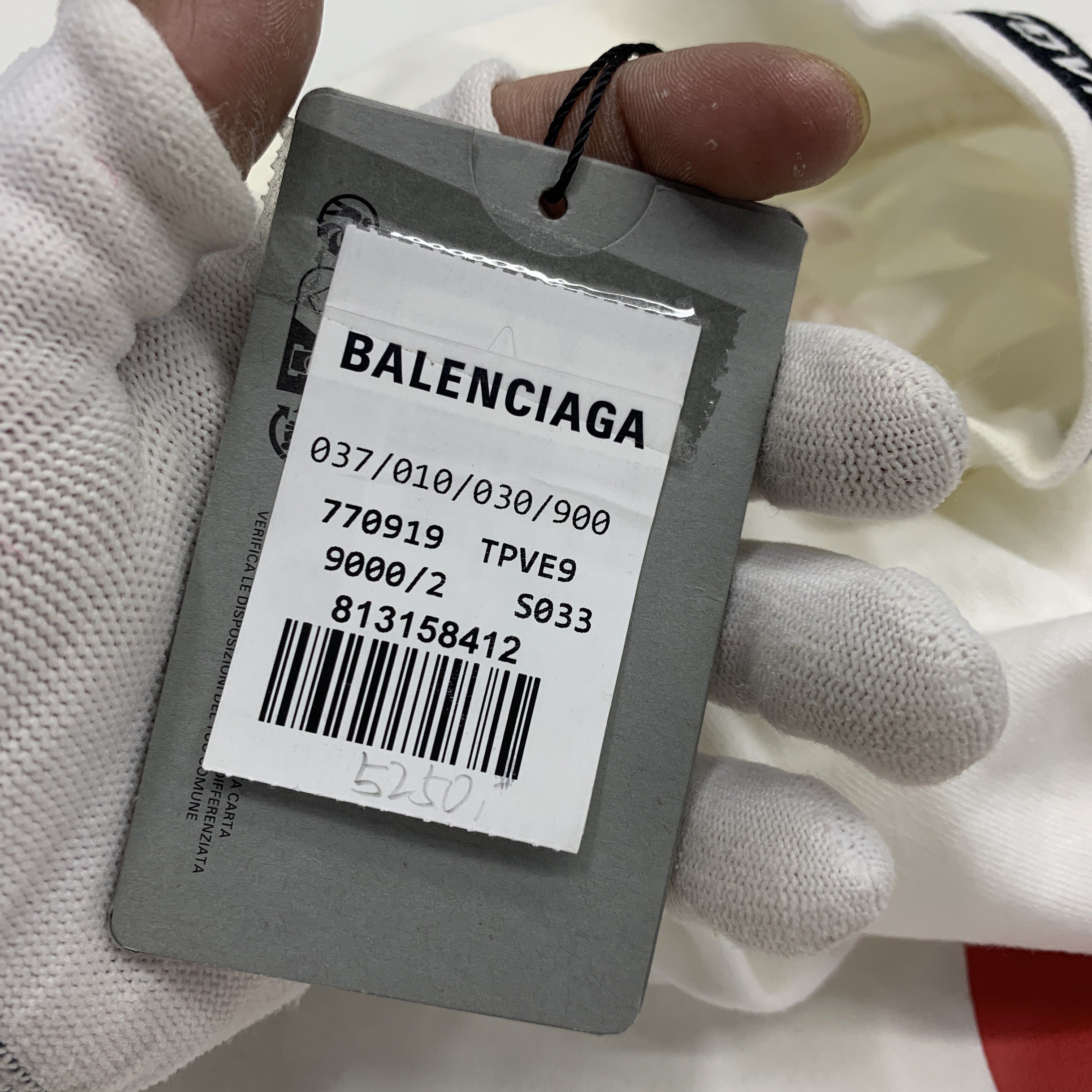 Balenciaga Balenciaga Graphic Logo Short Sleeve T-Shirt Size 2 Size US M / EU 48-50 / 2 - 4 Thumbnail