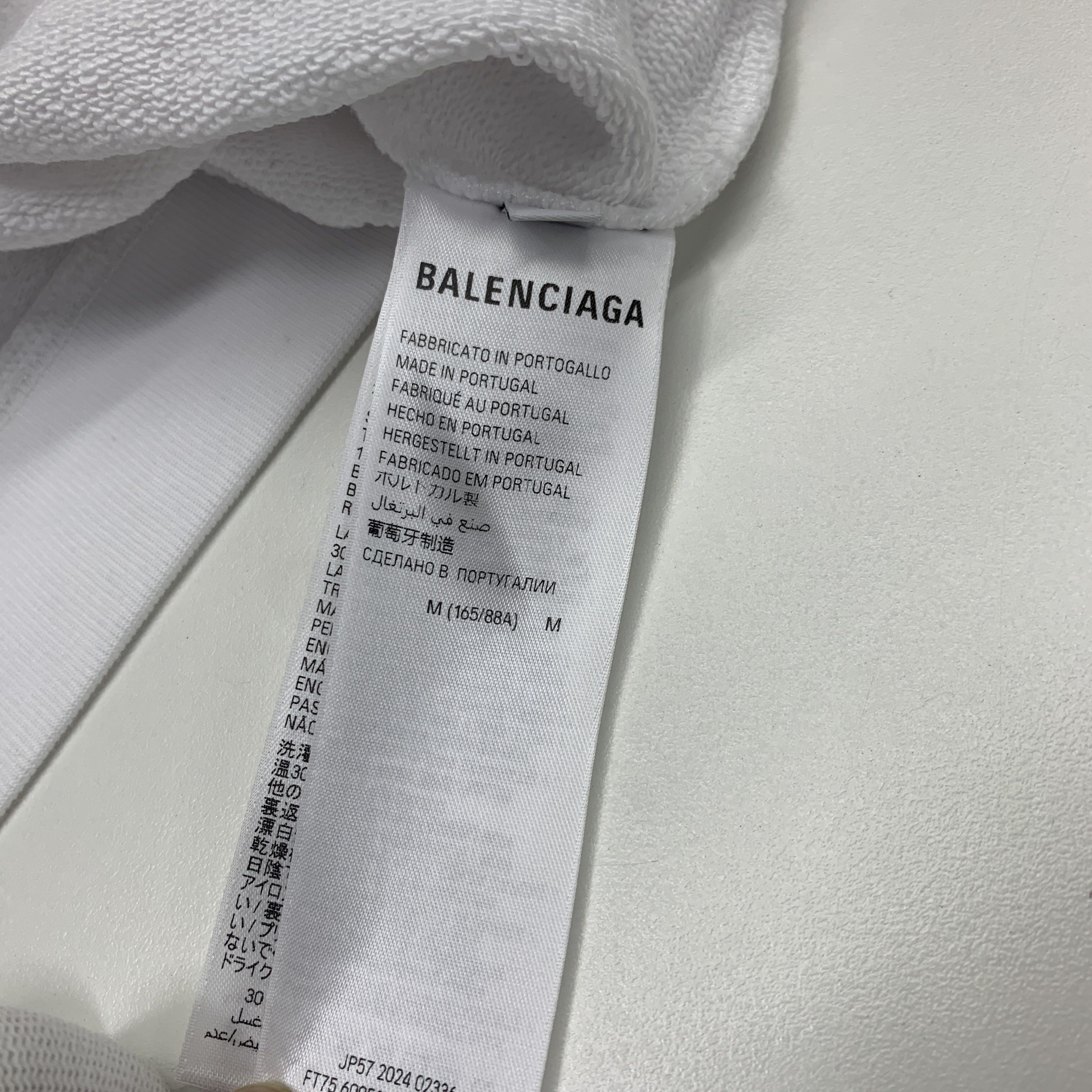 Balenciaga Balenciaga I Love Paris Graphic Hoodie Size M Size US M / EU 48-50 / 2 - 5 Thumbnail