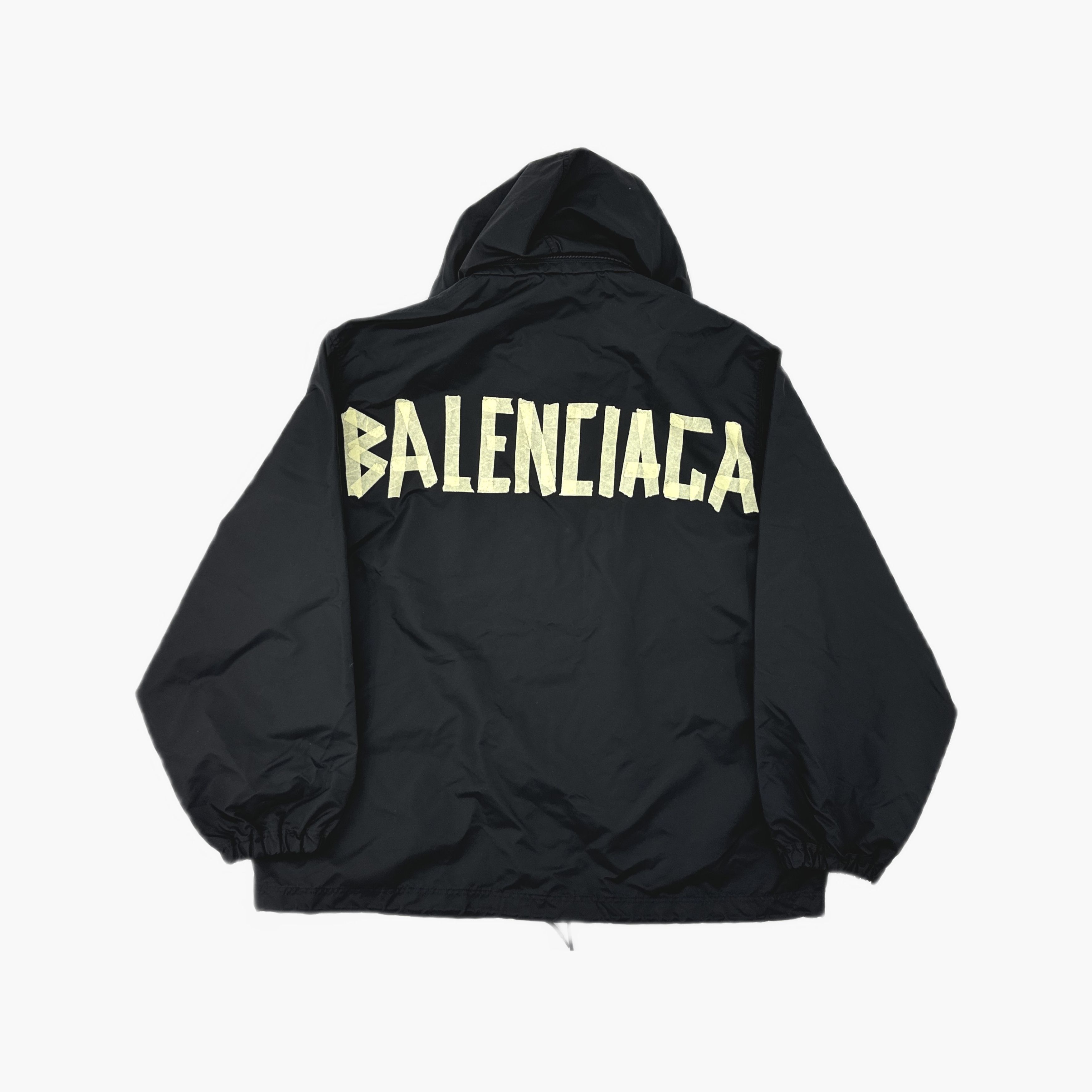 Balenciaga Balenciaga Logo Print Hooded Jacket Size S Size US S / EU 44-46 / 1 - 2 Thumbnail