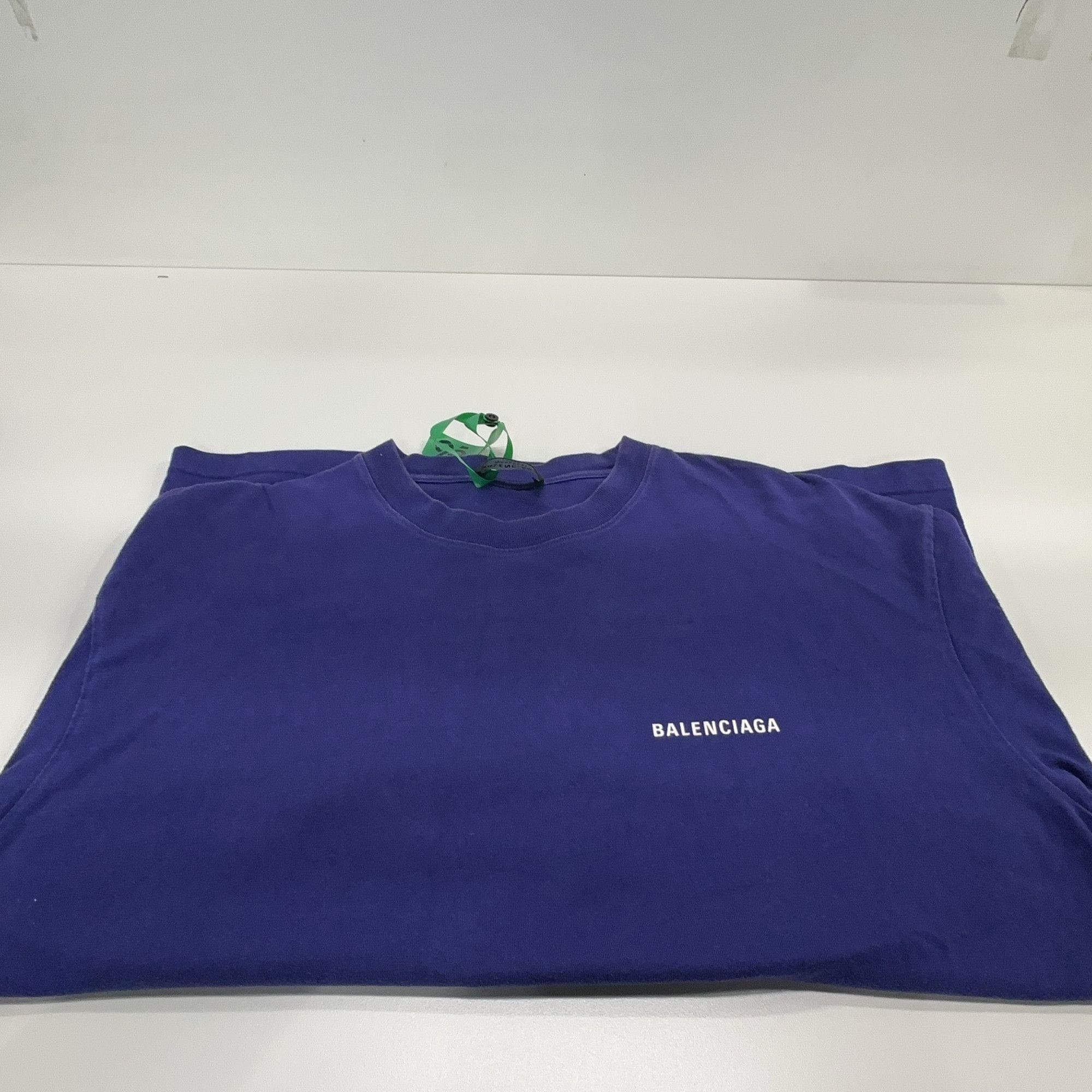 Balenciaga Balenciaga Logo Short Sleeve T-Shirt Size M Size US M / EU 48-50 / 2 - 6 Thumbnail