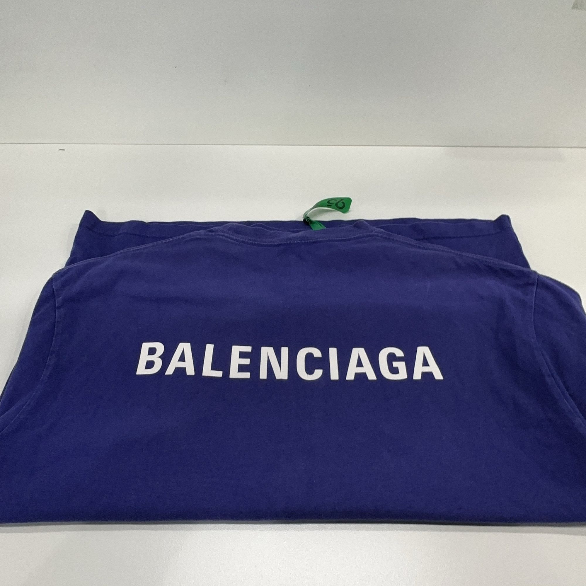 Balenciaga Balenciaga Logo Short Sleeve T-Shirt Size M Size US M / EU 48-50 / 2 - 9 Thumbnail
