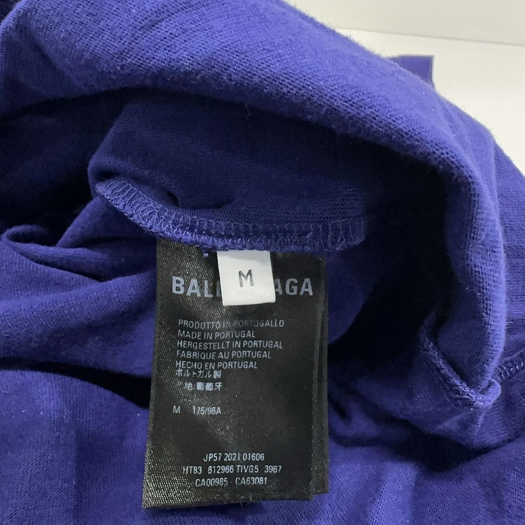 Balenciaga Balenciaga Logo Short Sleeve T-Shirt Size M Size US M / EU 48-50 / 2 - 4 Thumbnail